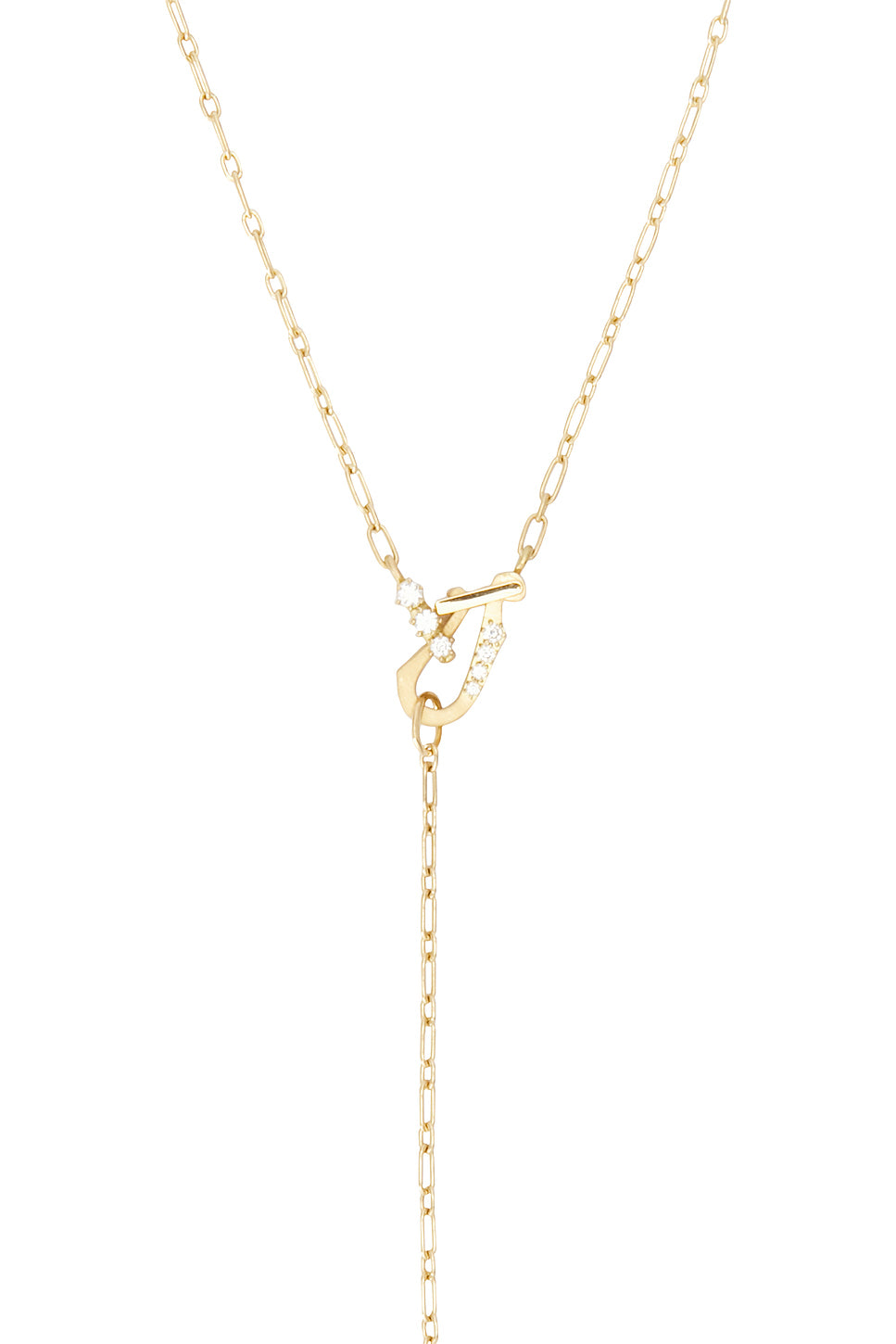 Mini Diamond Lola Lariat Necklace