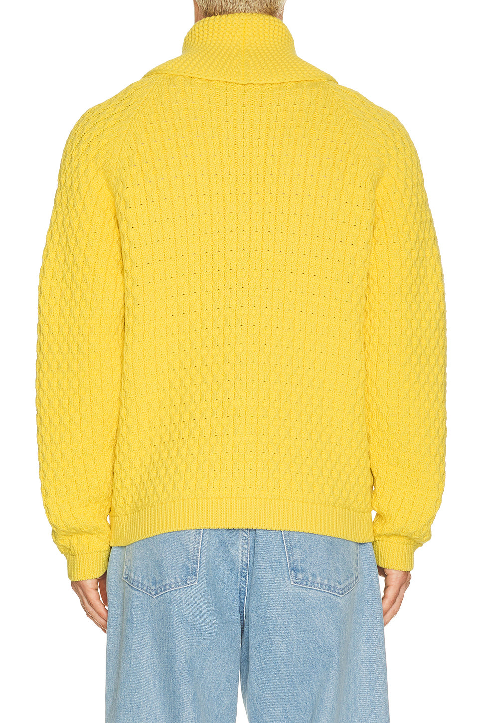 Cable Front Zip Jumper