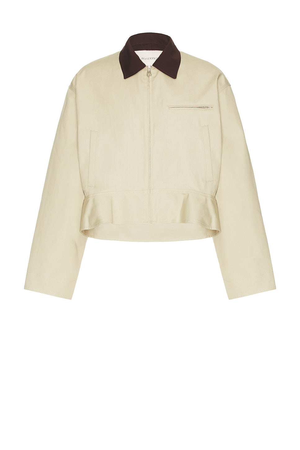 Curved Hem Workwear Jacket