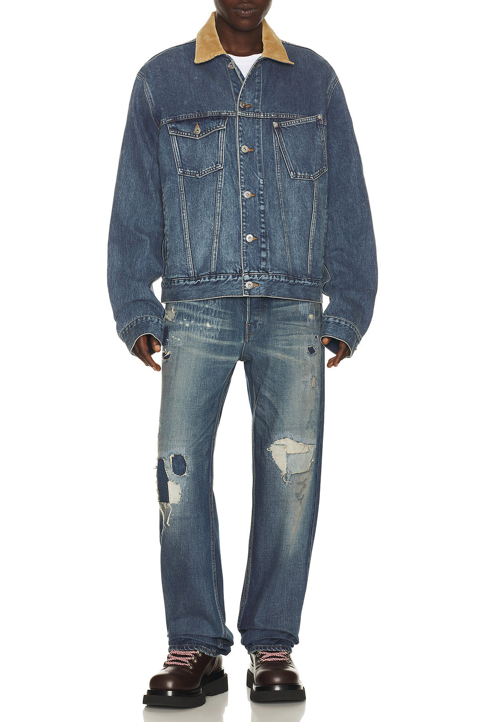 Corduroy Collar Jacket