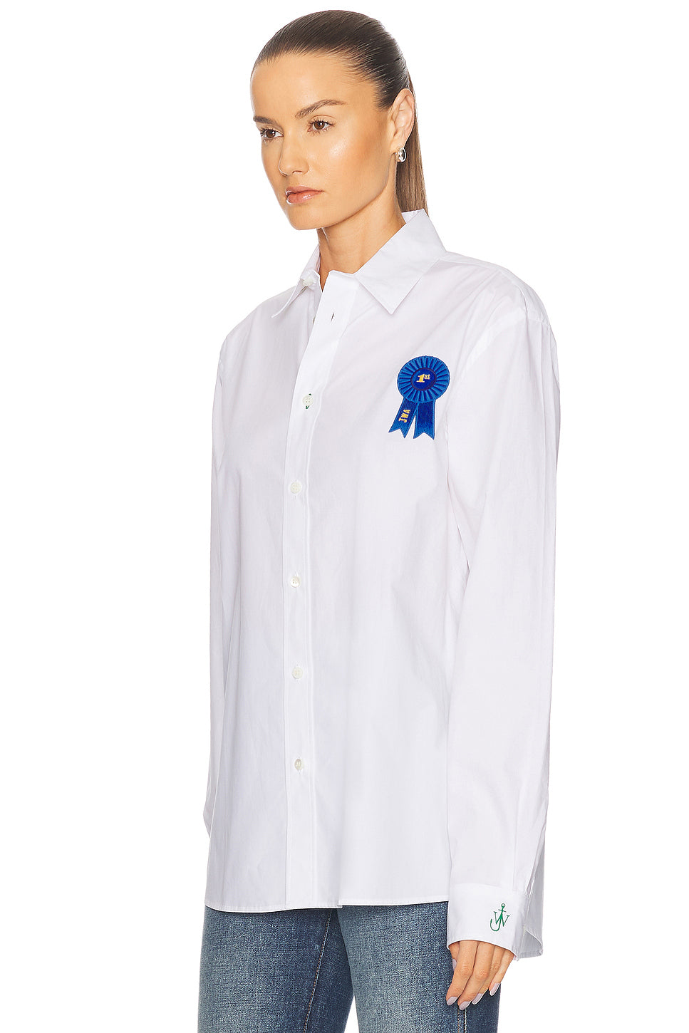Rosette Patch Classic Shirt