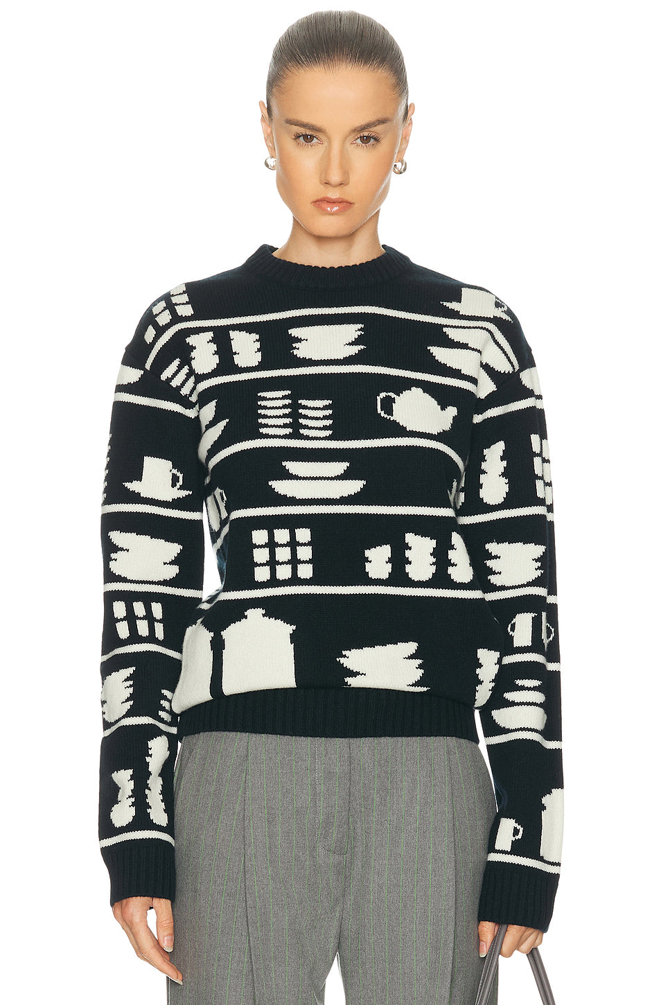 Crockery Jacquard Jumper