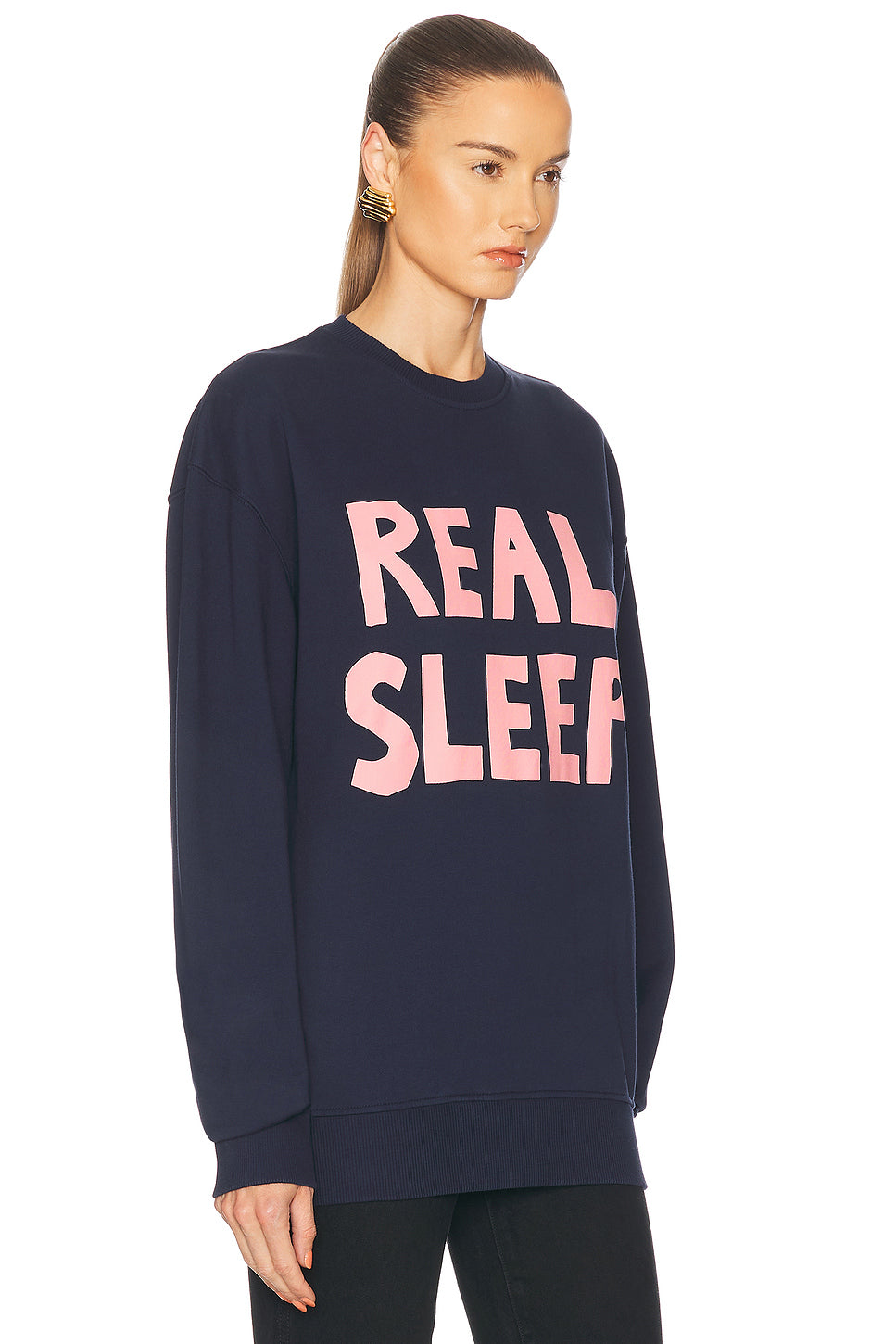 Real Sleep Printed Sweatshirt