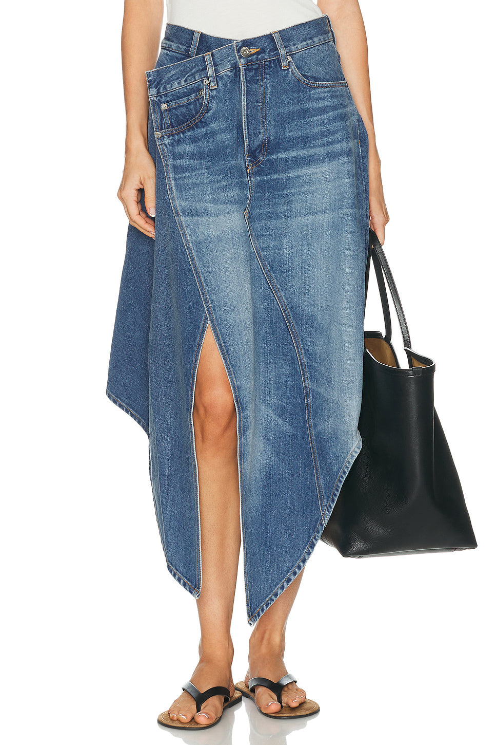 Drop Front Skirt