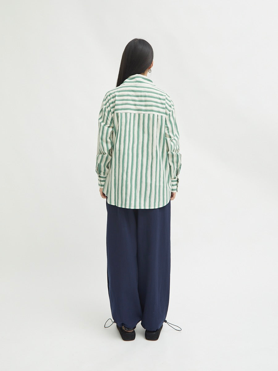 Jemima Curved Collar Shirt