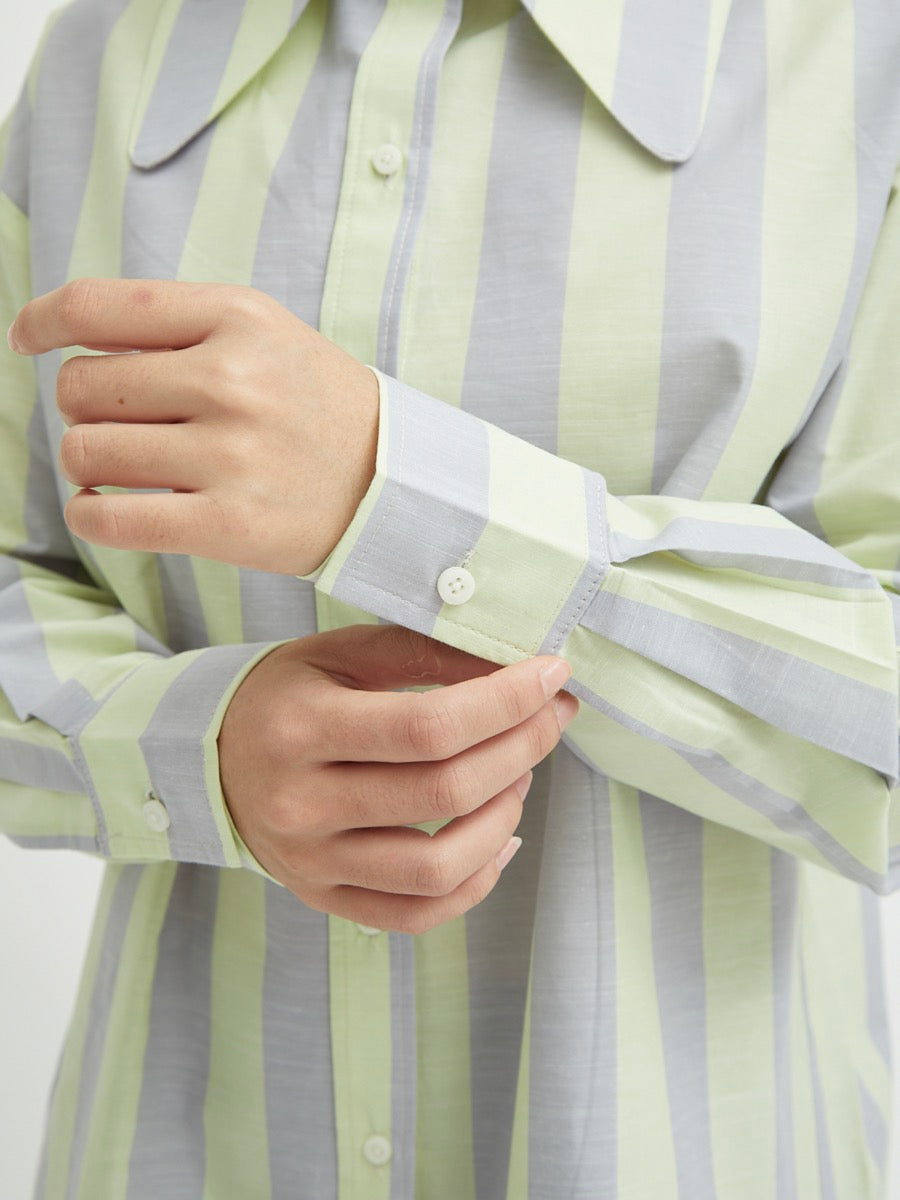 Jemima Curved Collar Shirt