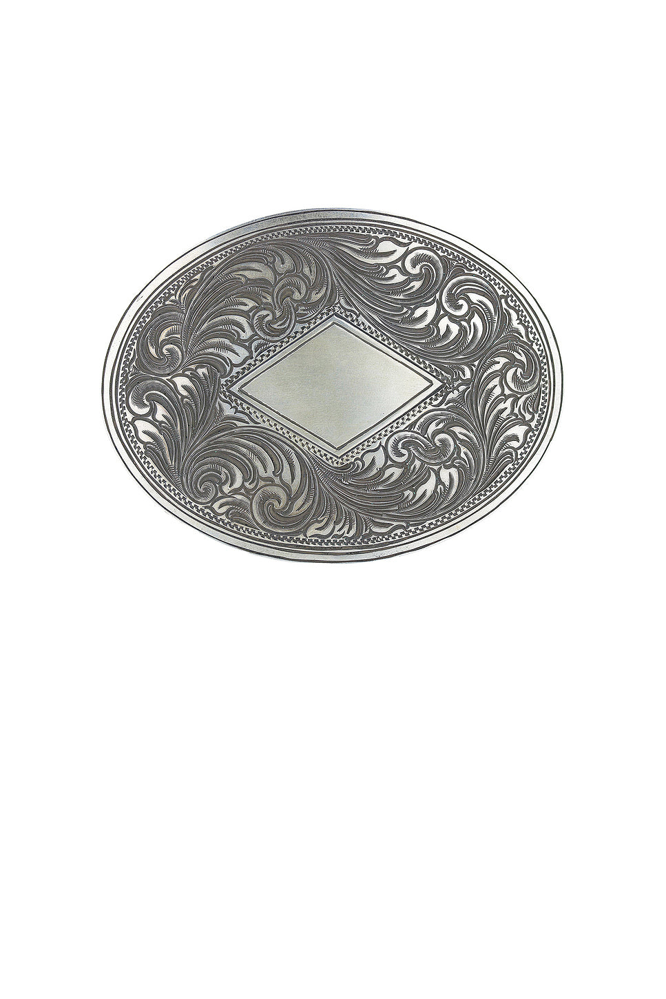 Large Oval Shield Belt Buckle