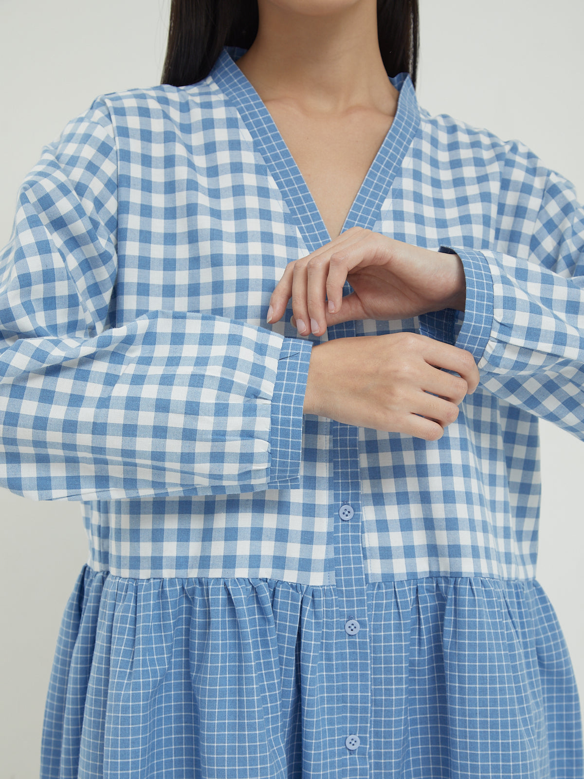 Jovita Check Dress