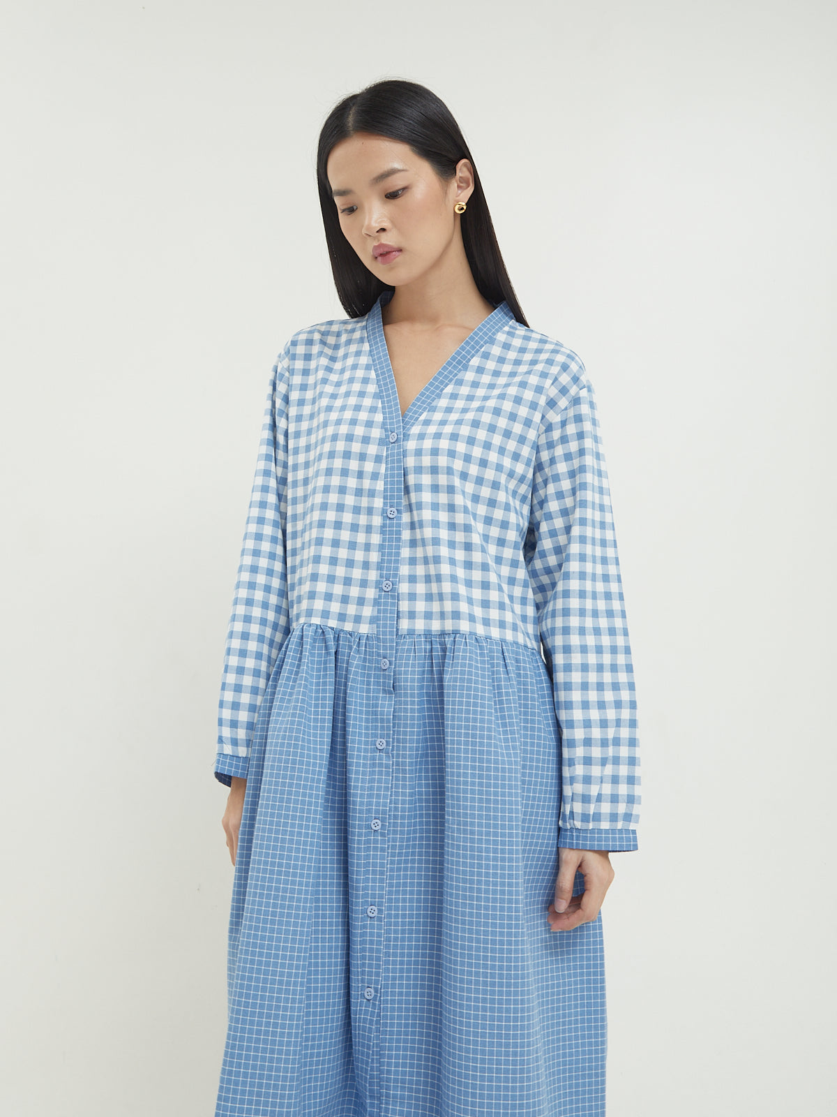 Jovita Check Dress