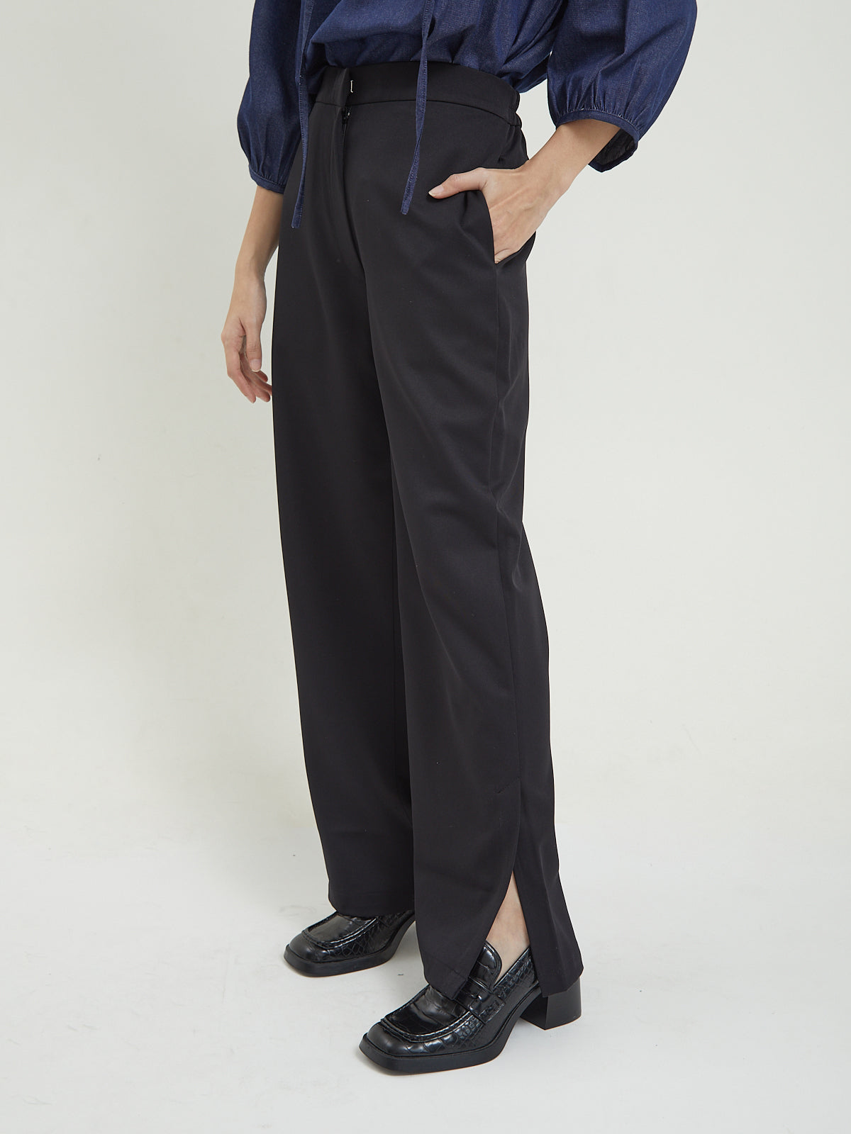 Naira Flare Pants with slit