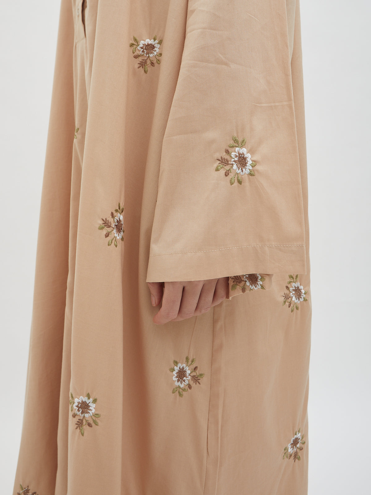 Iora Embroidery Shirt Dress