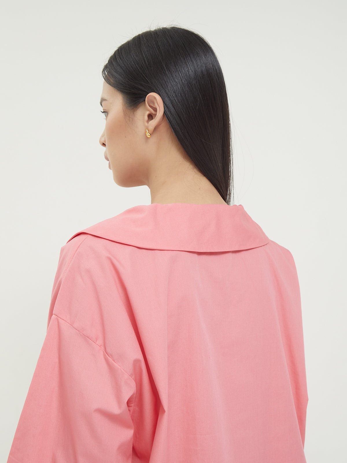 Isvara Asymmetric Collar Shirt
