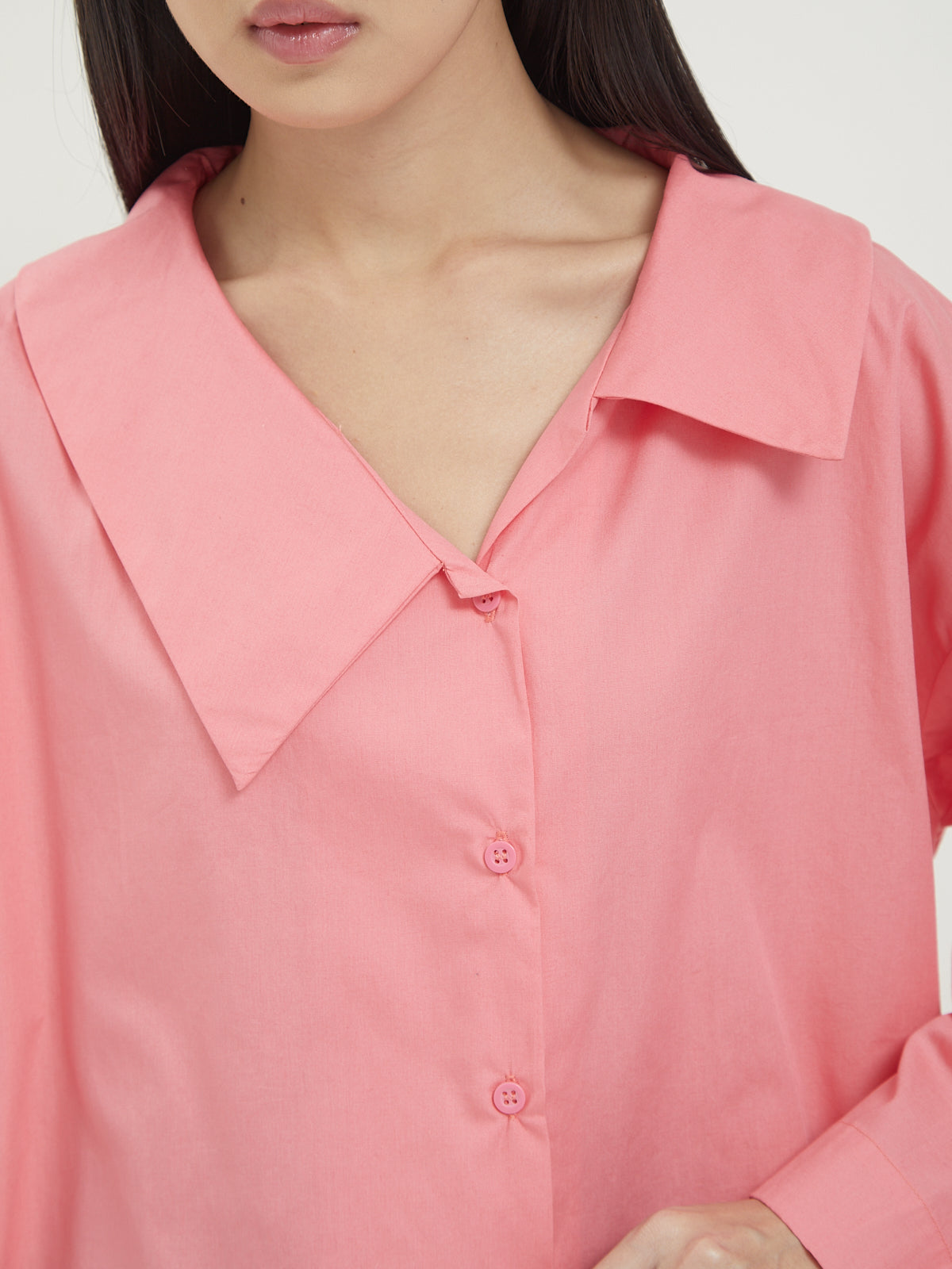Isvara Asymmetric Collar Shirt