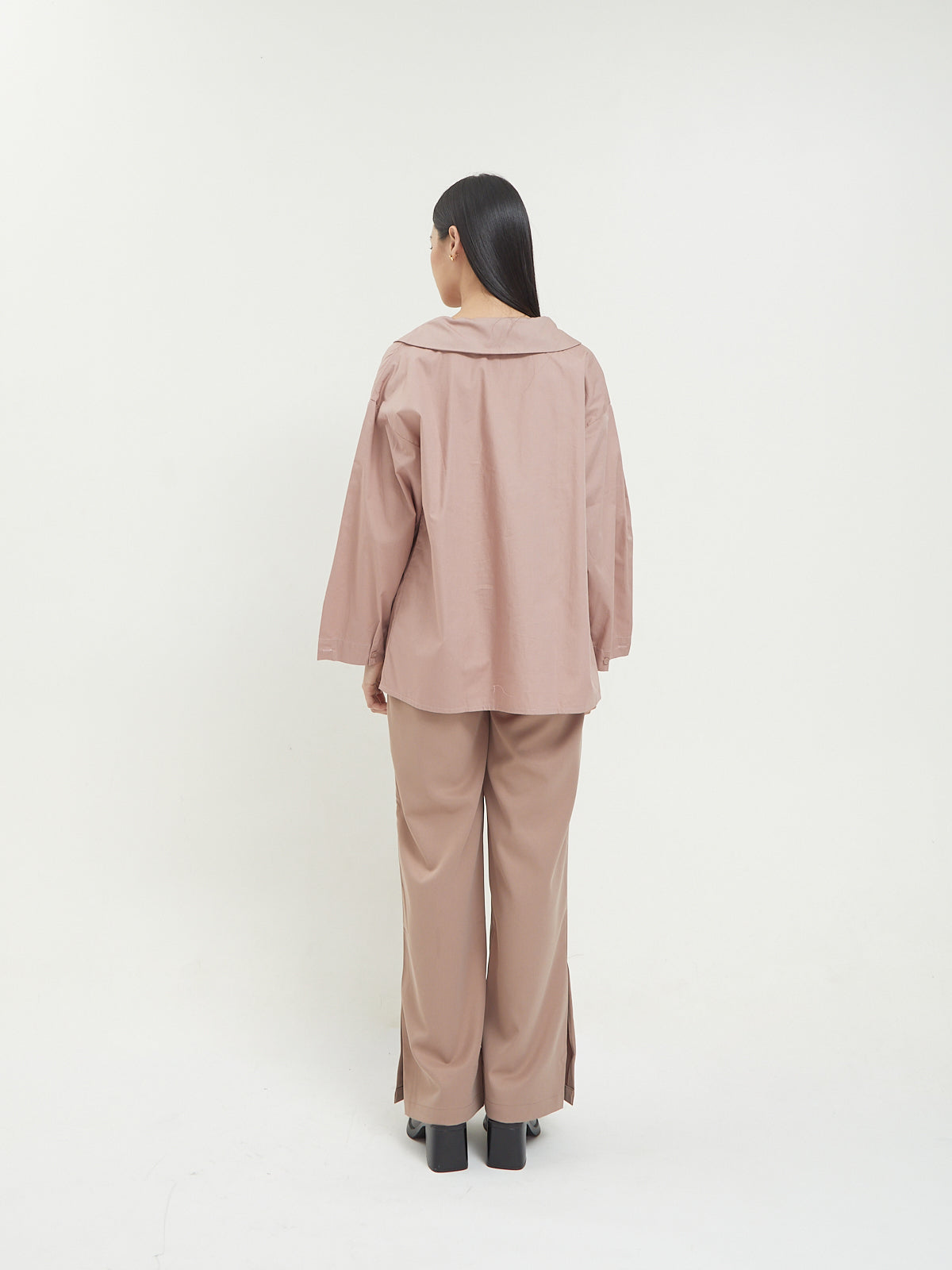 Isvara Asymmetric Collar Shirt