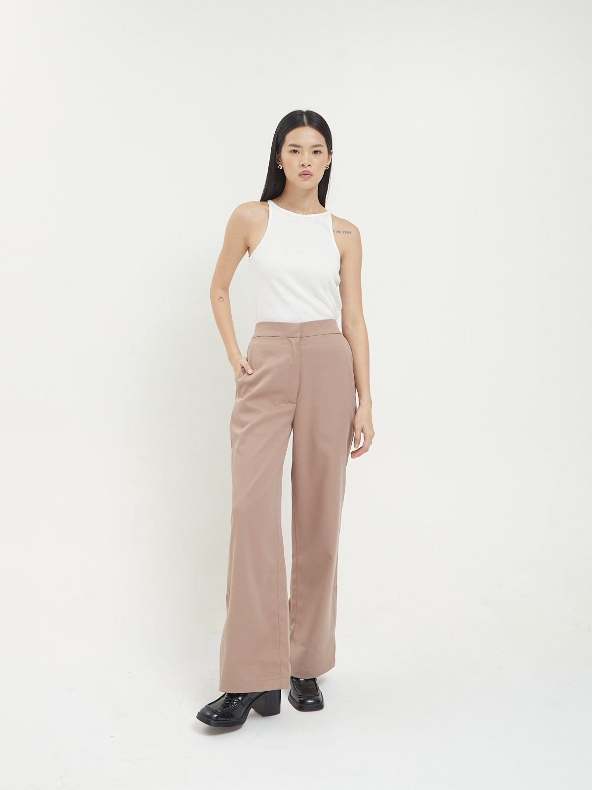 Naira Flare Pants with slit