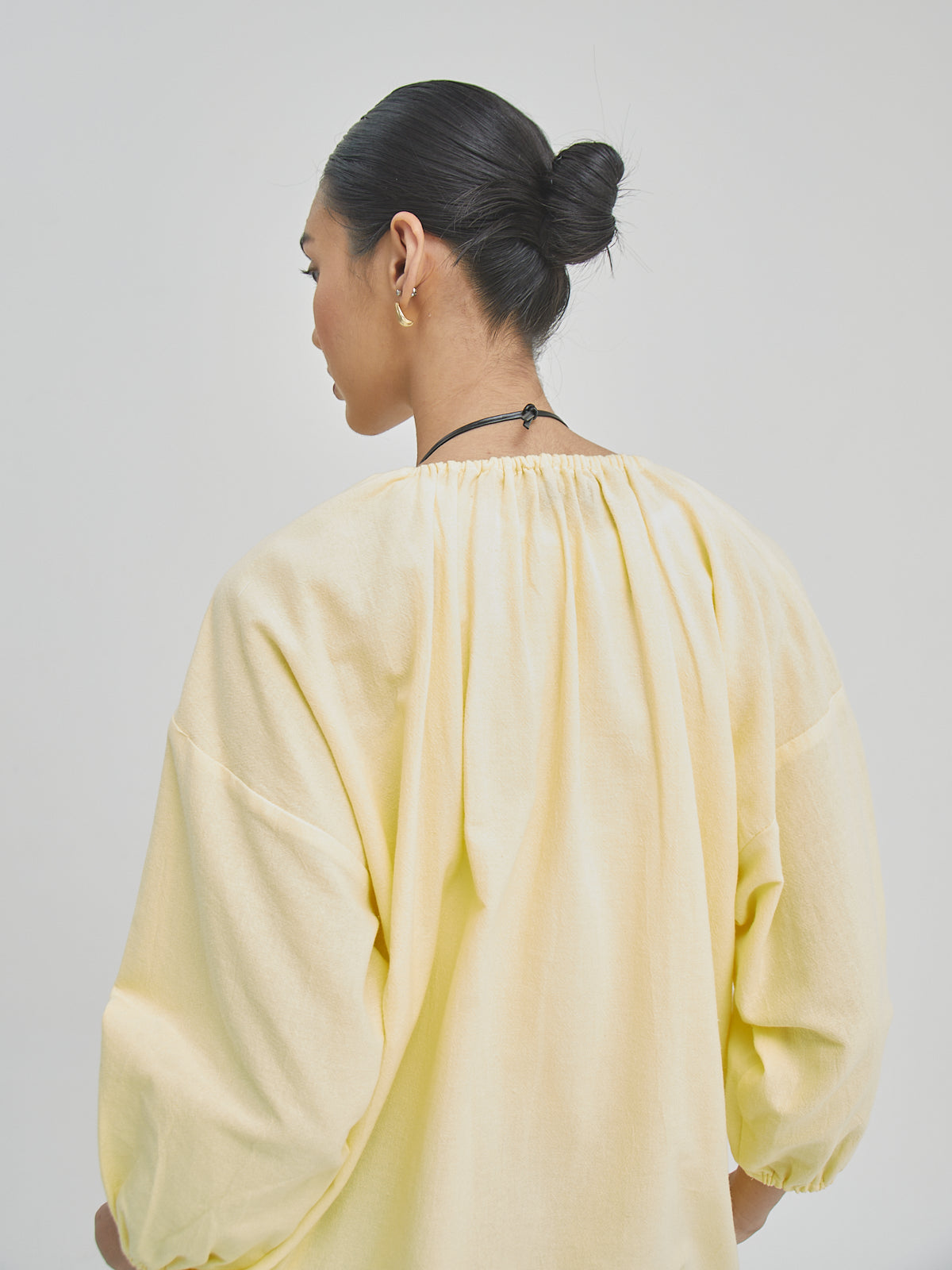 Nadine Drawstring Blouse