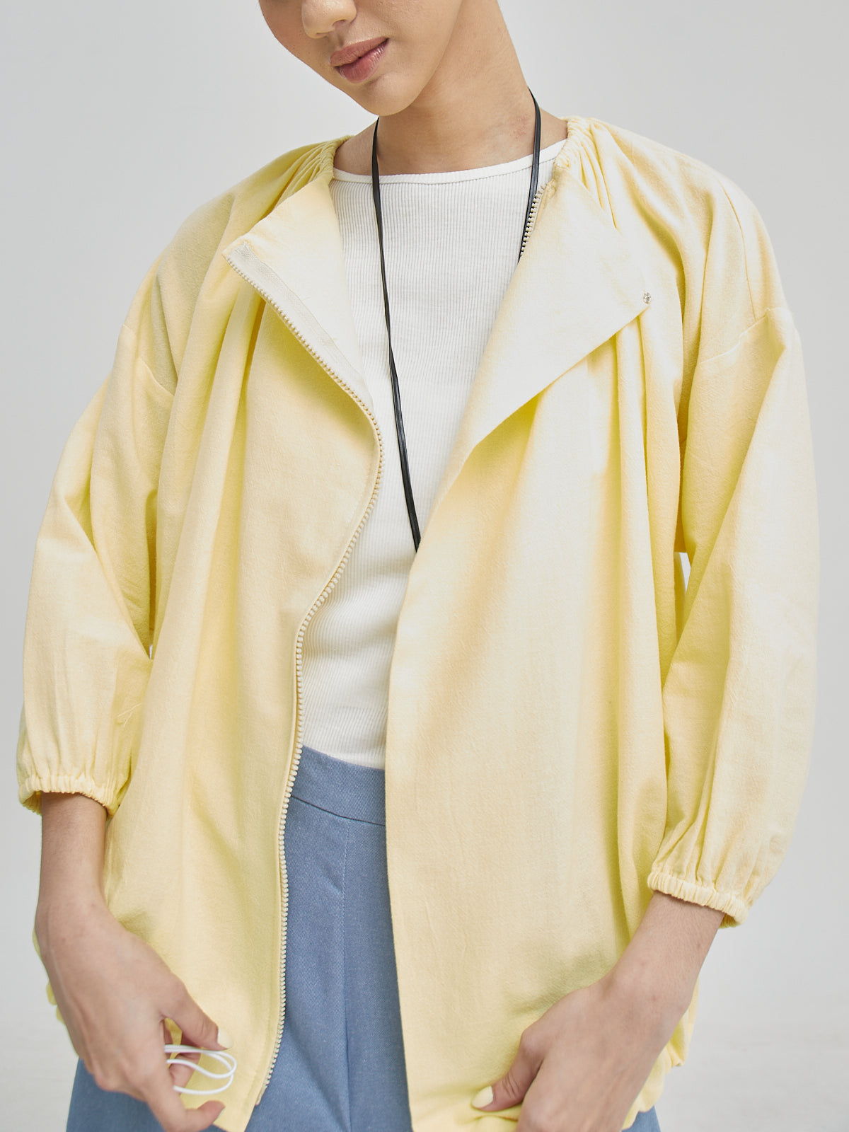 Nadine Drawstring Blouse