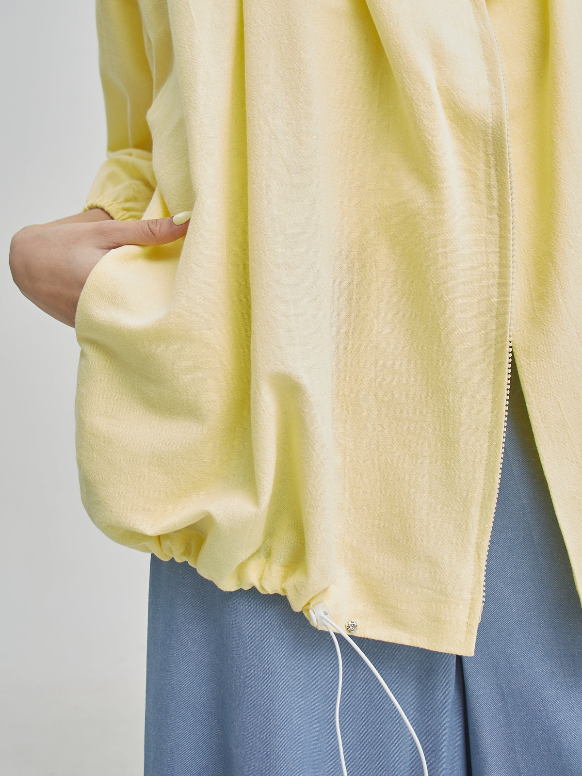 Nadine Drawstring Blouse