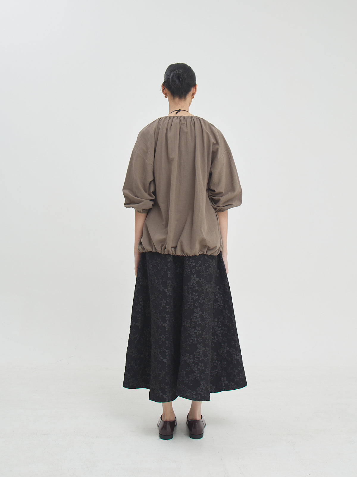 Nadine Drawstring Blouse
