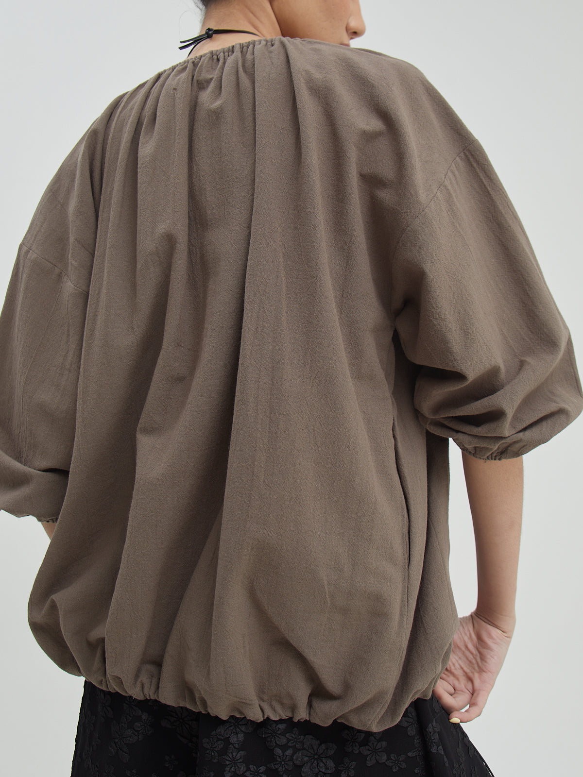 Nadine Drawstring Blouse