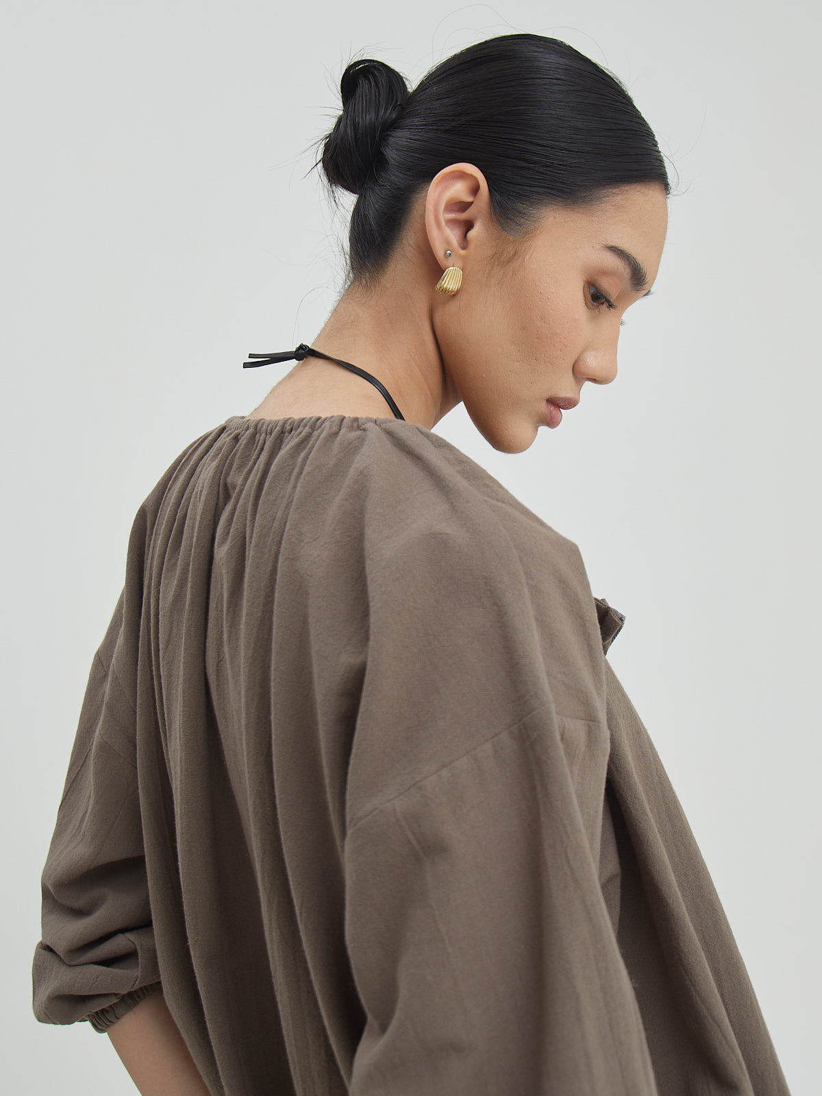 Nadine Drawstring Blouse