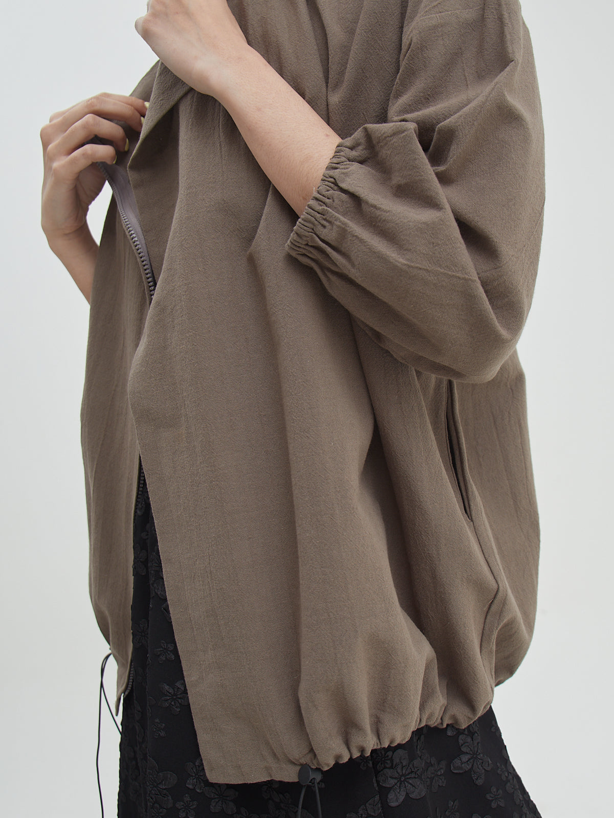 Nadine Drawstring Blouse