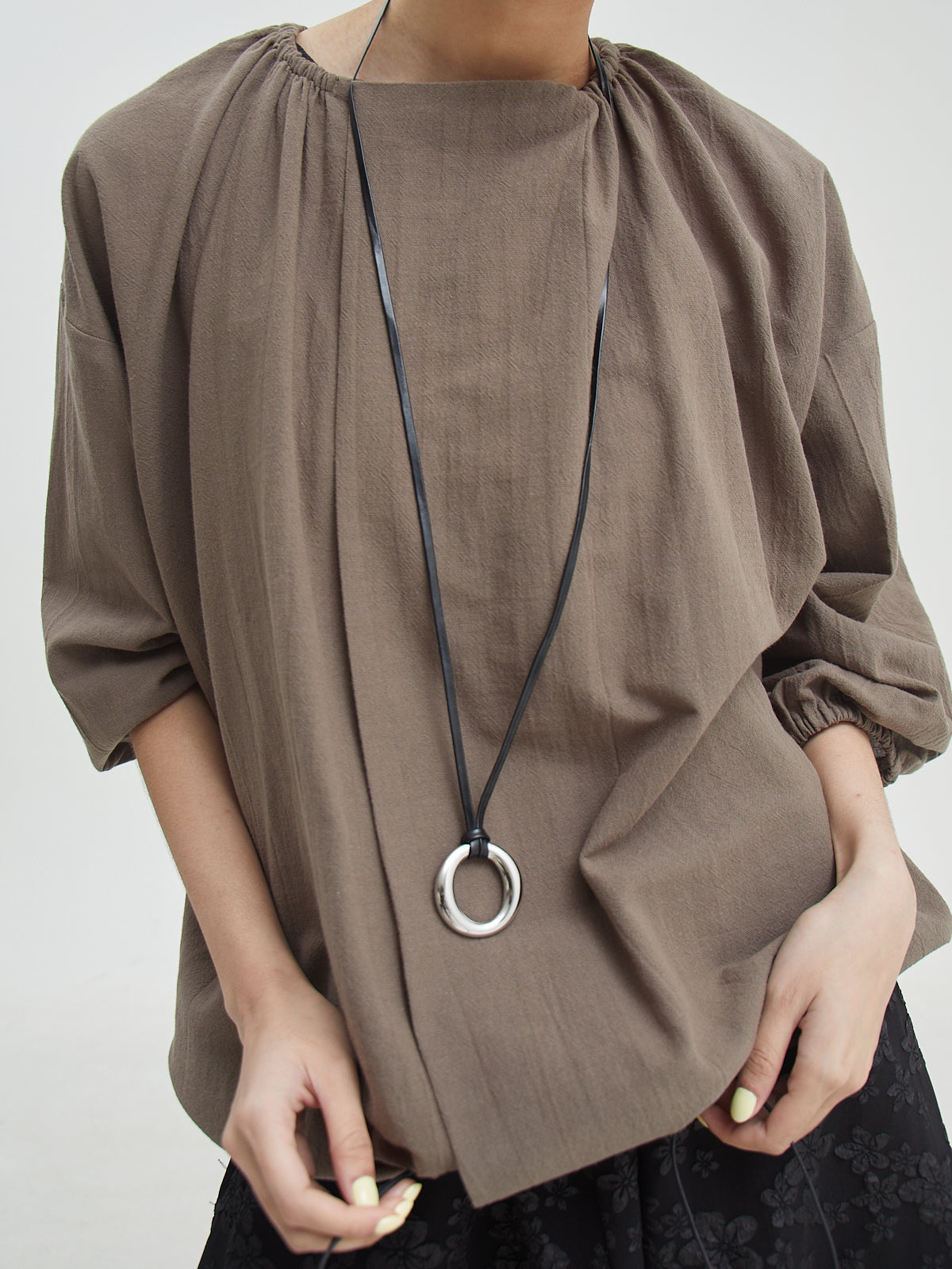 Nadine Drawstring Blouse