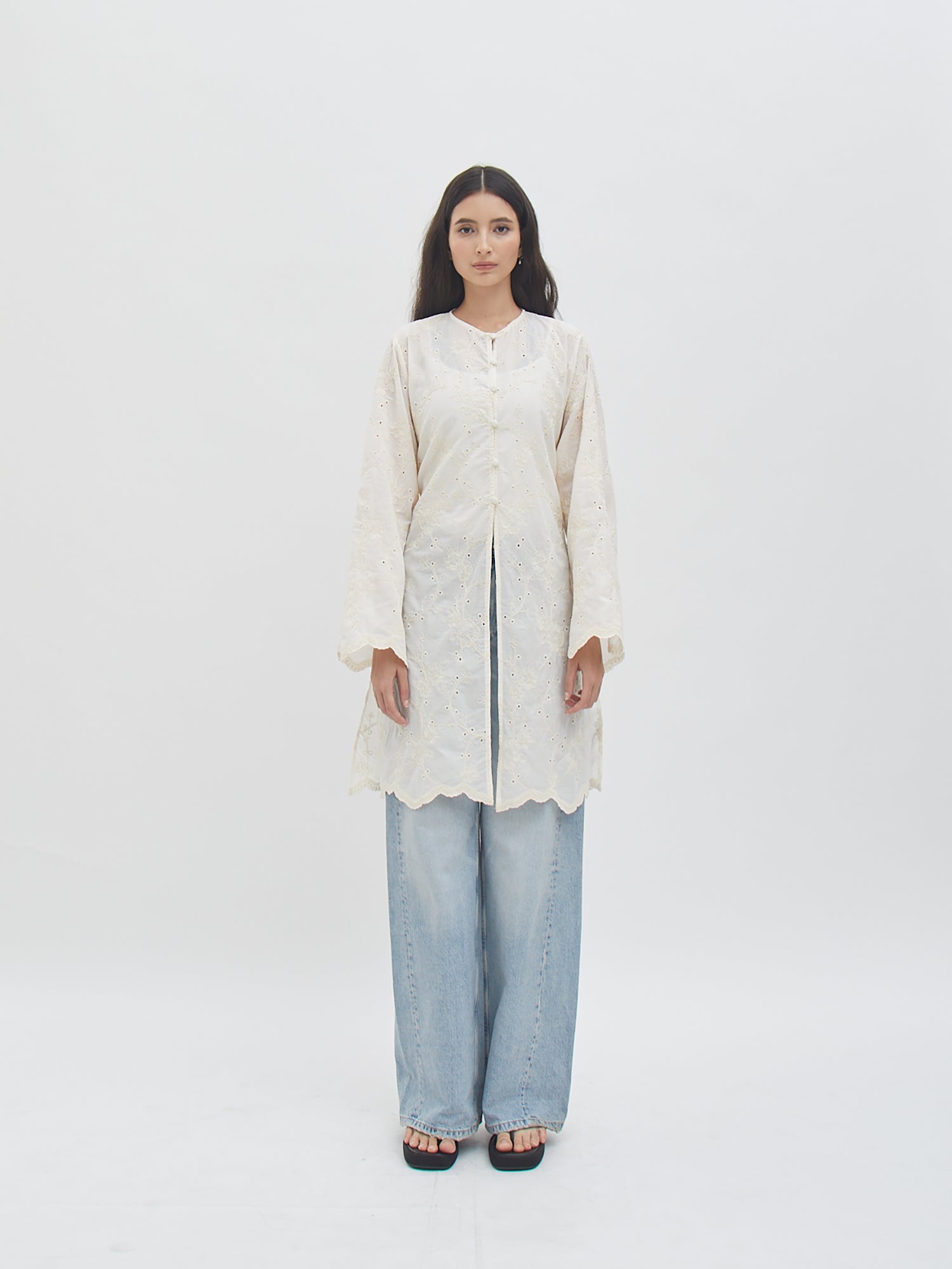 Madira Flare Sleeve Tunic