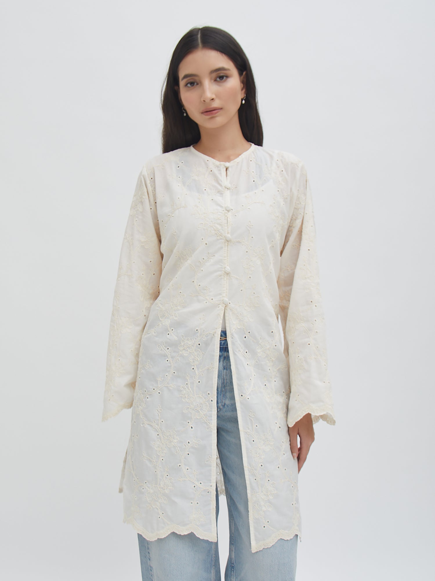 Madira Flare Sleeve Tunic