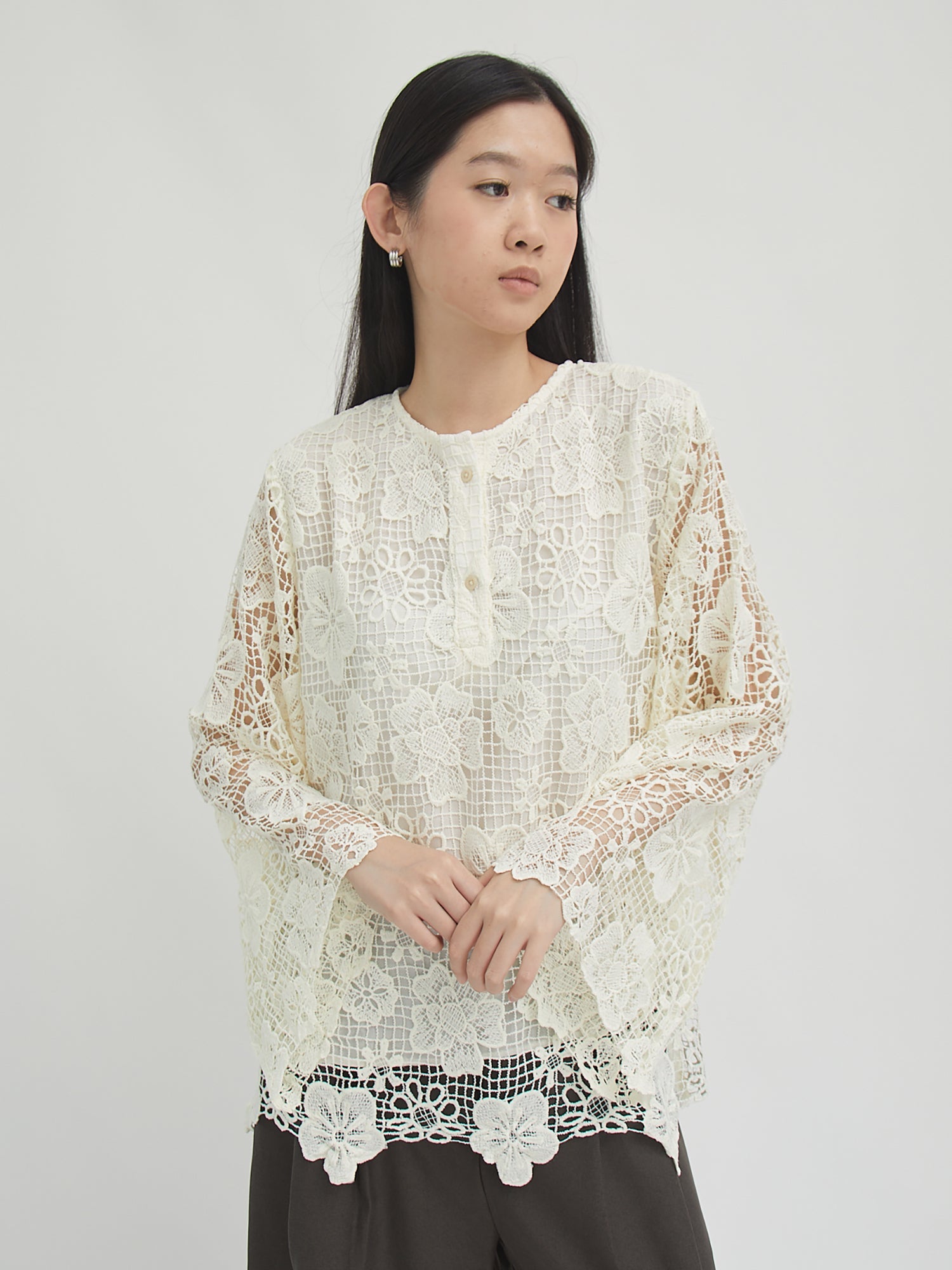 Anala Lace Shirt