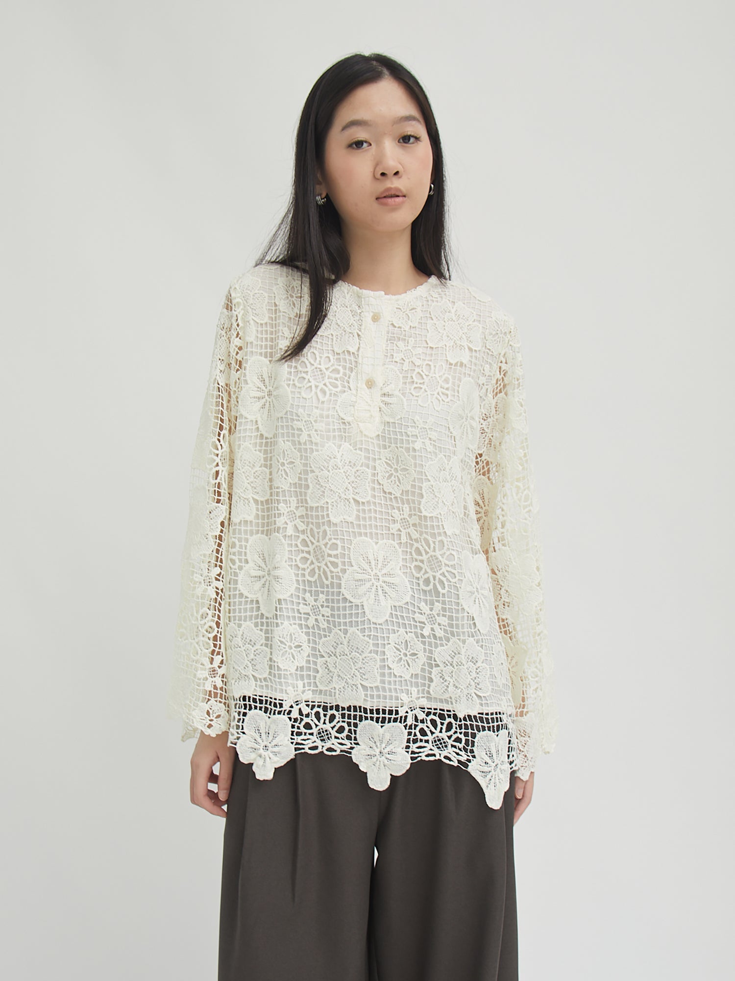 Anala Lace Shirt
