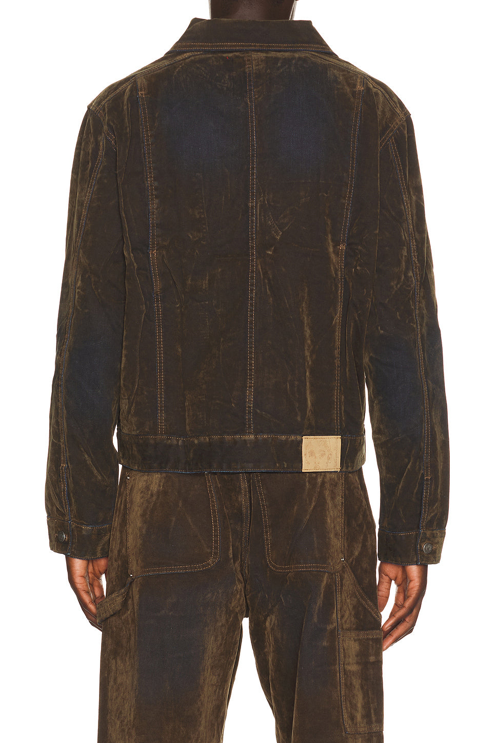 Flocked Work Jacket