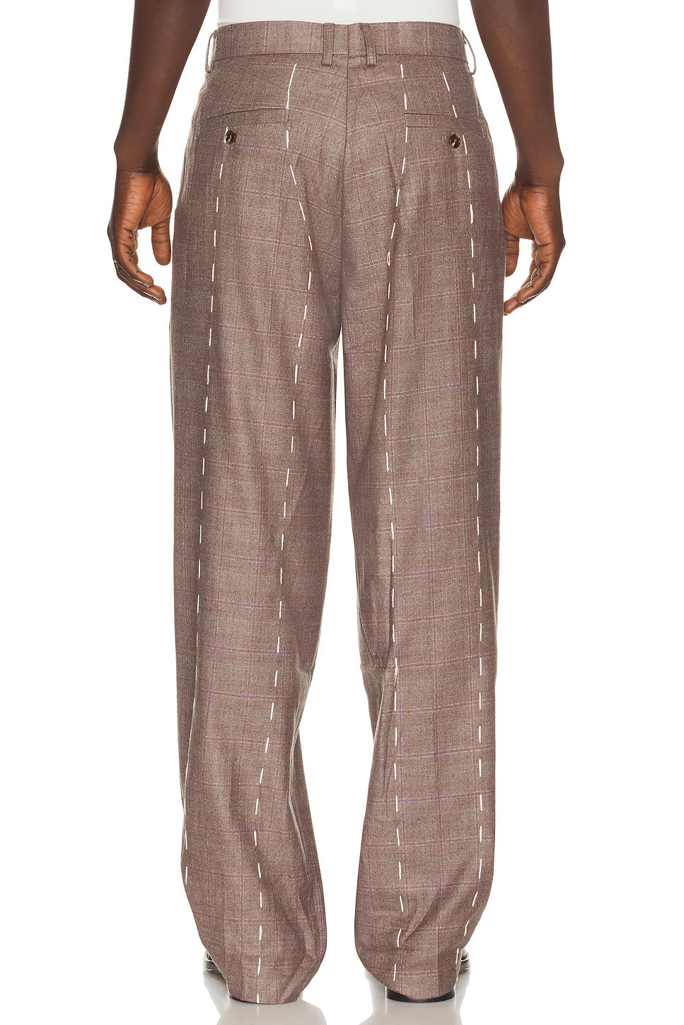 Face Embroidered Suit Bottom