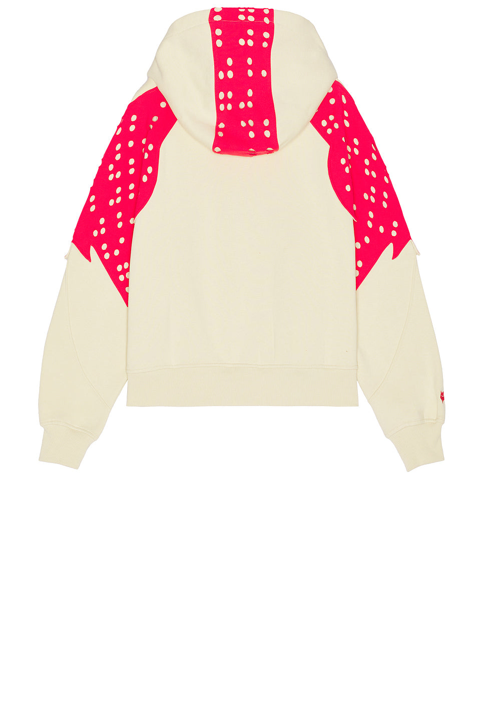 Perforated Fleece Hoodie