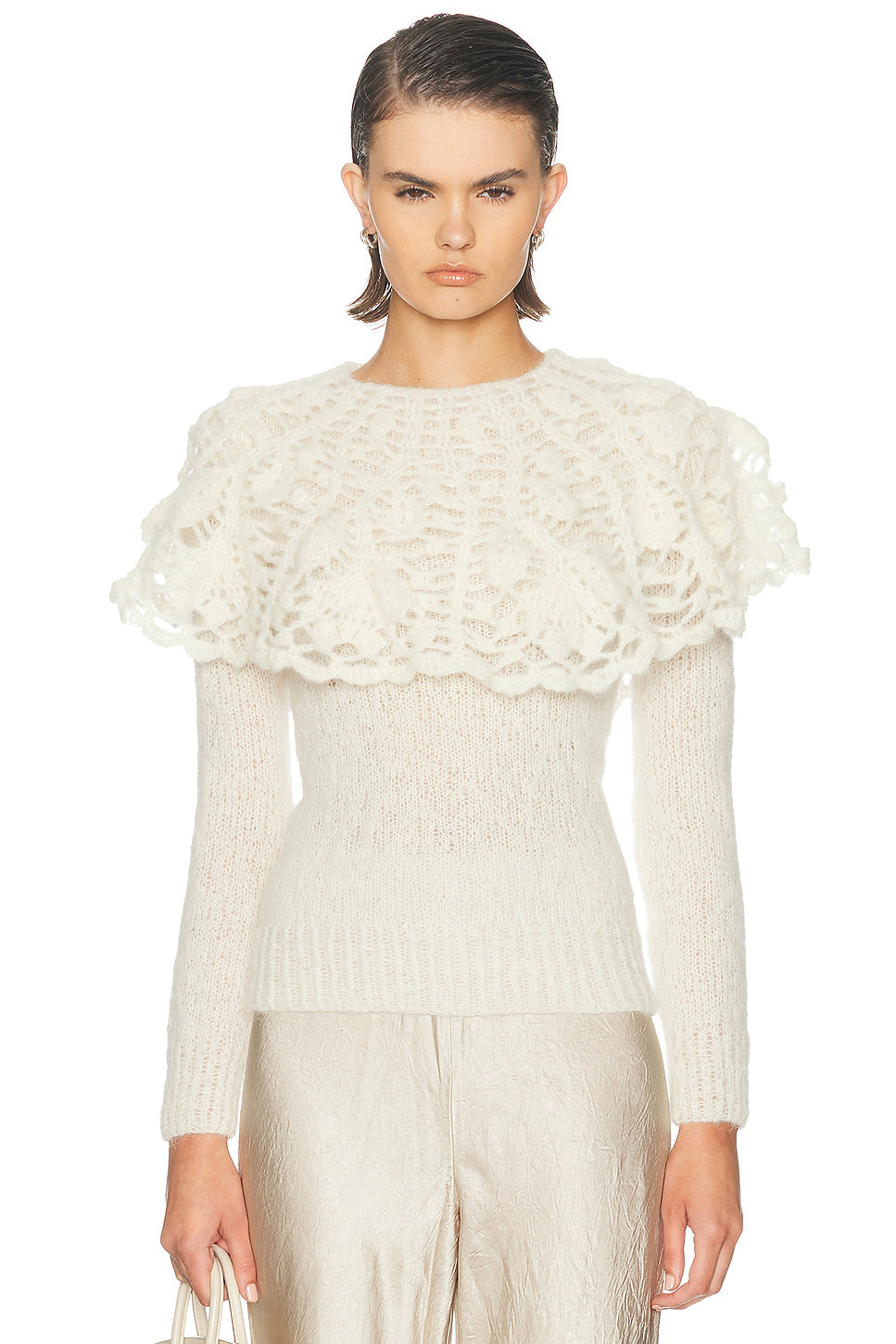 Crochet Flour Sweater