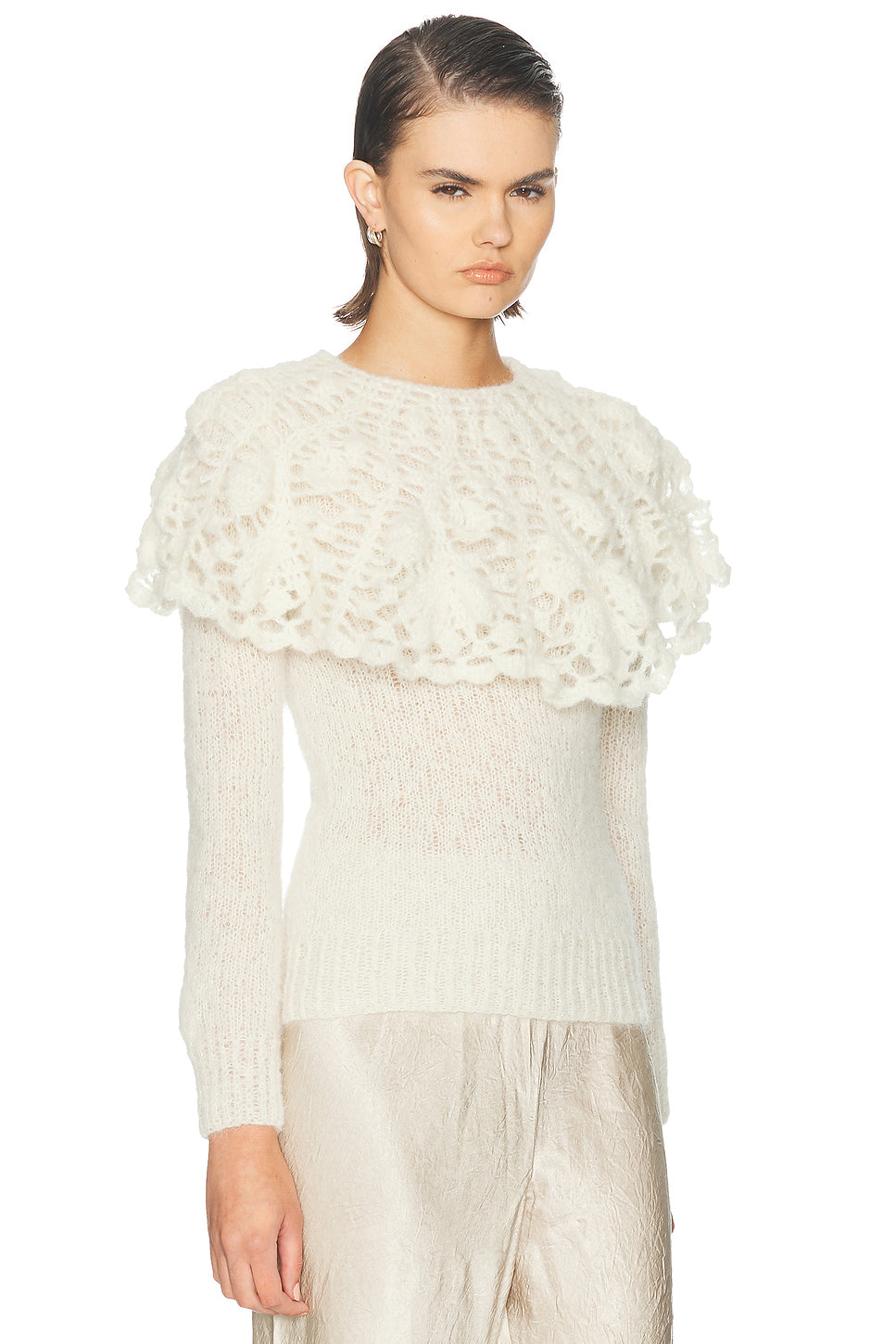 Crochet Flour Sweater