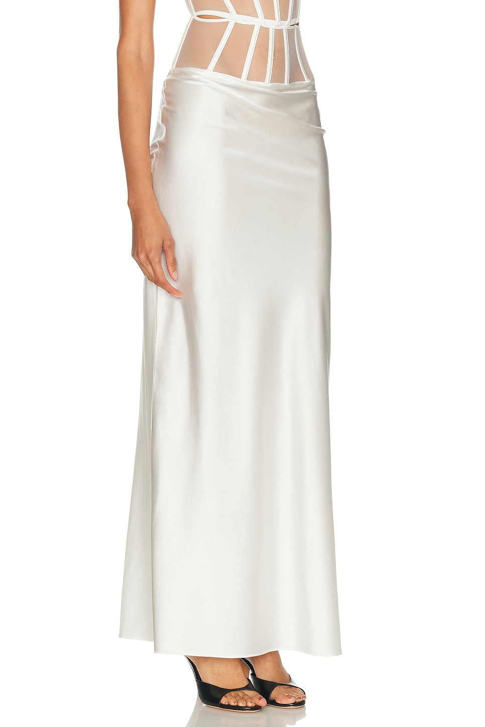 Illusion Long Skirt