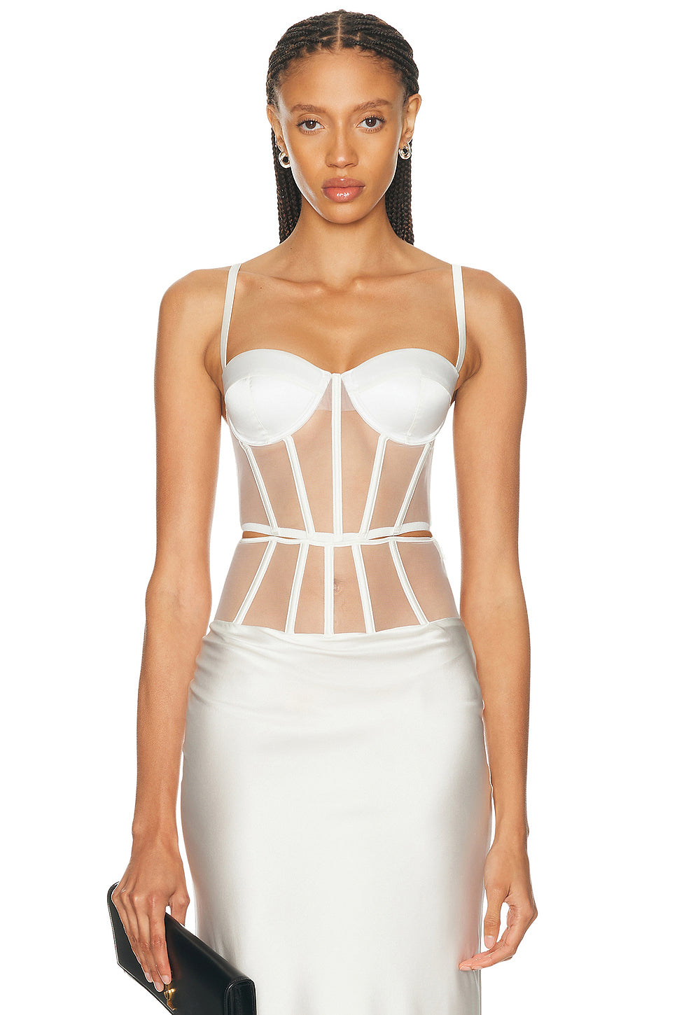 Illusion Bustier Top