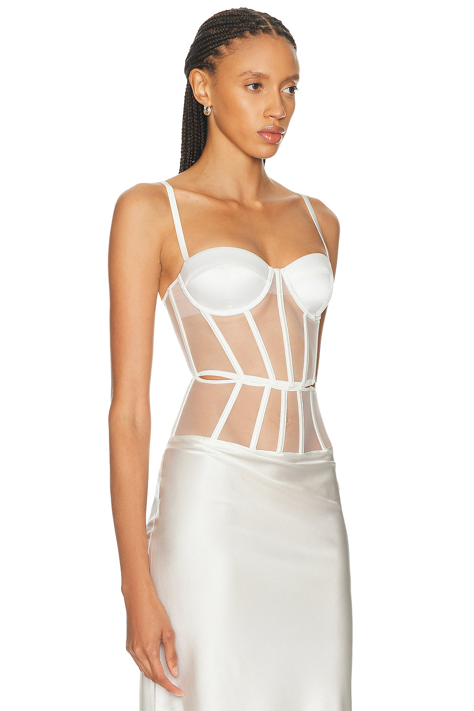 Illusion Bustier Top