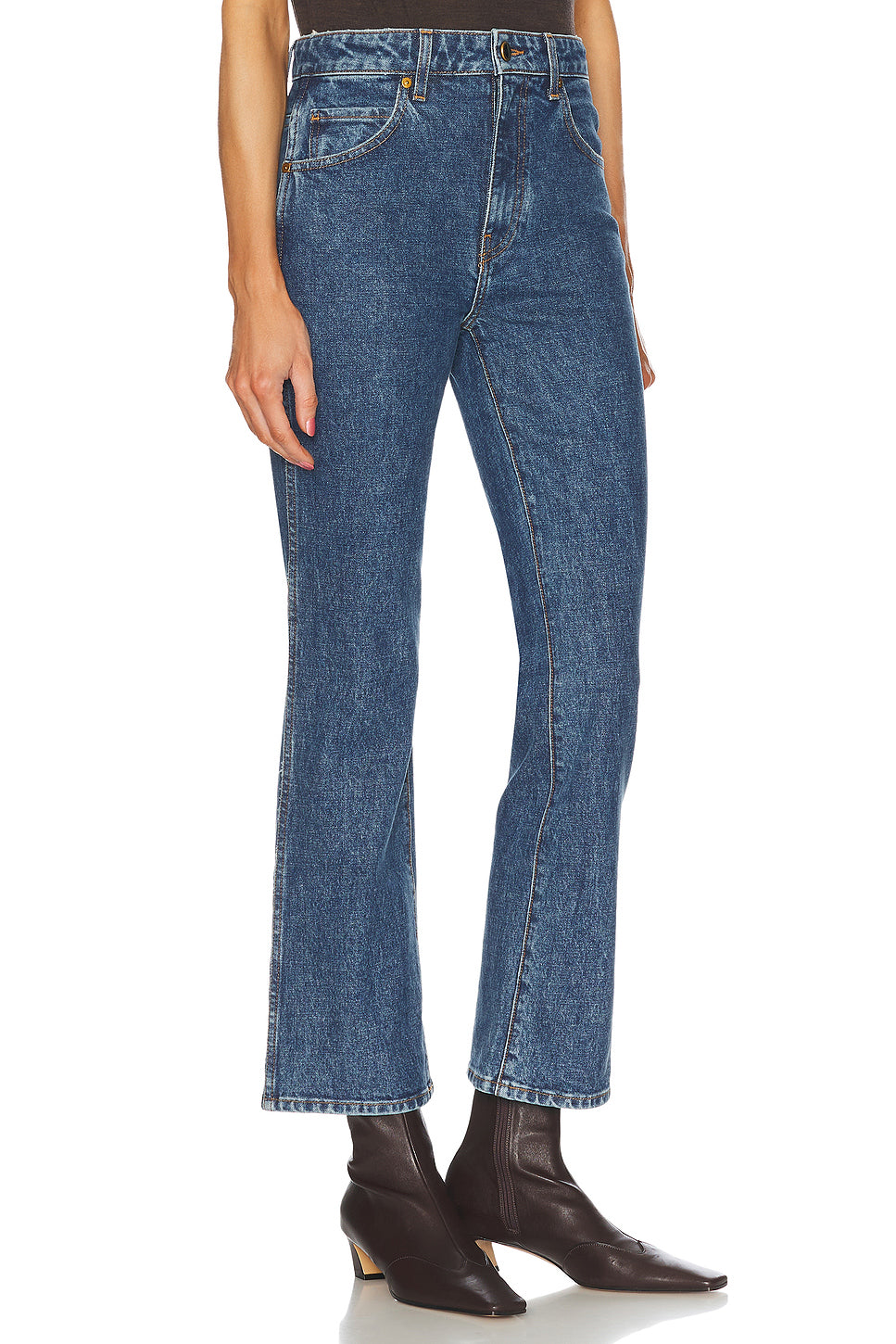 Vivian Slim Straight Leg Jeans