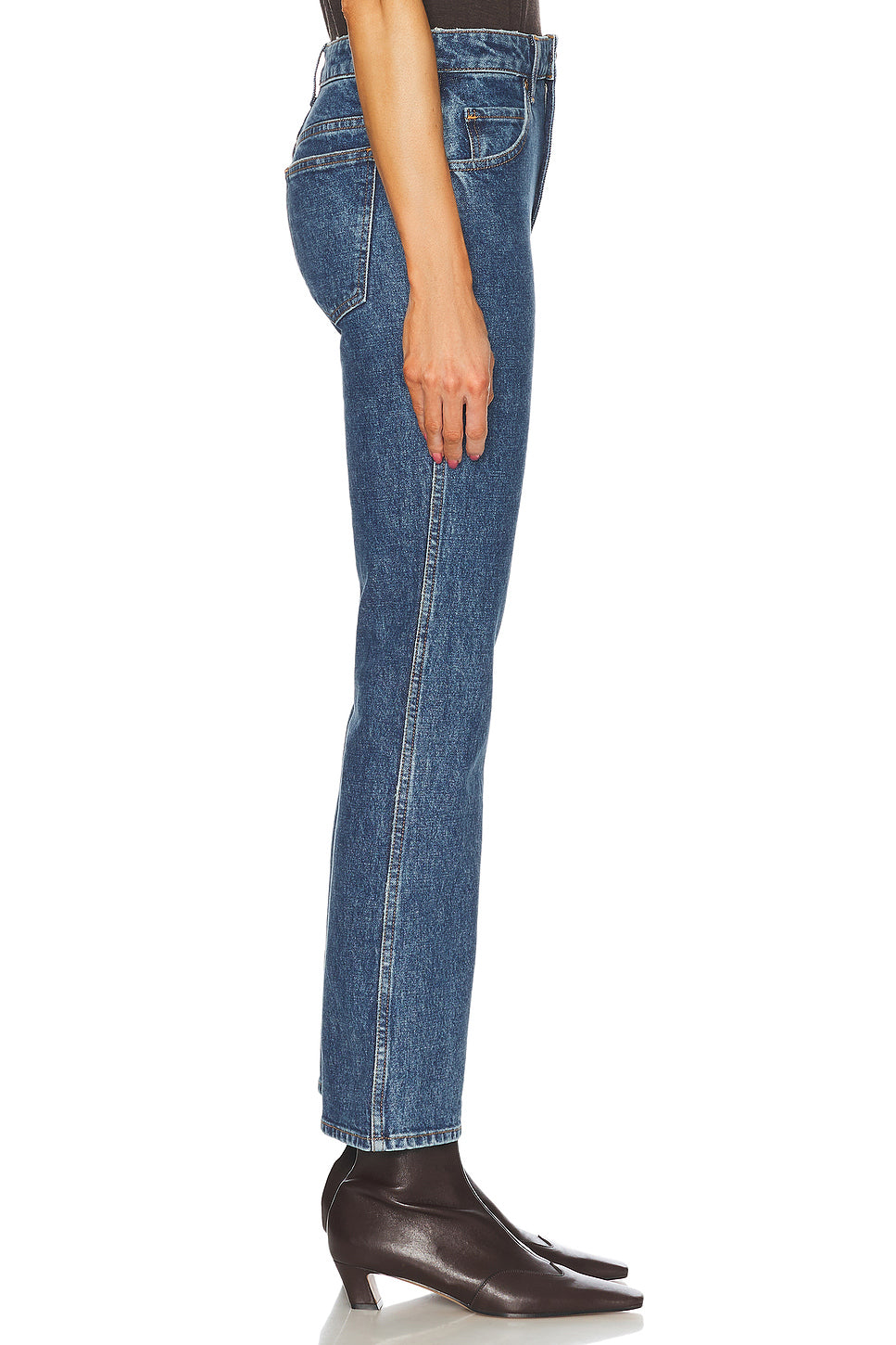 Vivian Slim Straight Leg Jeans