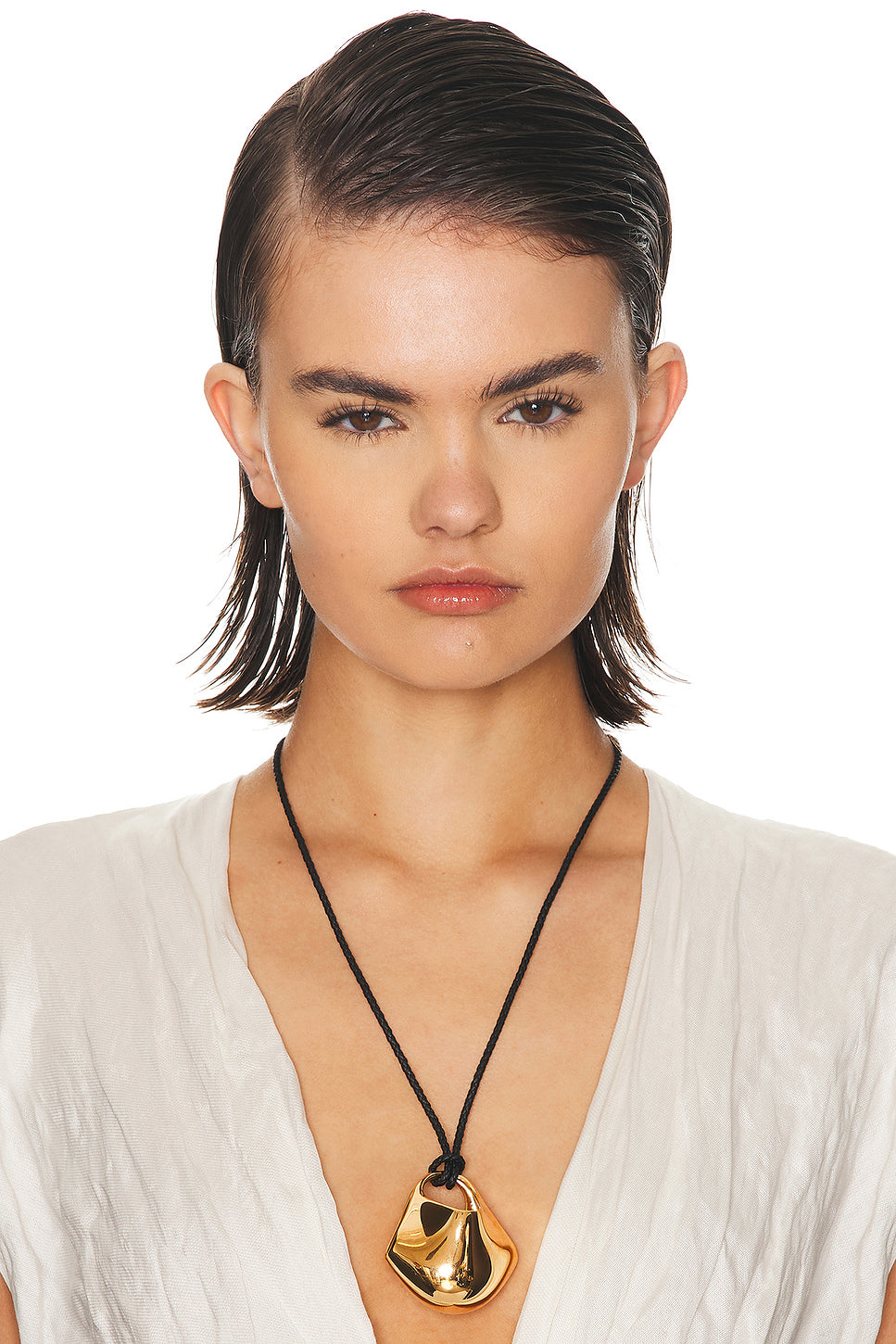 Lotus Medium Pendant Necklace