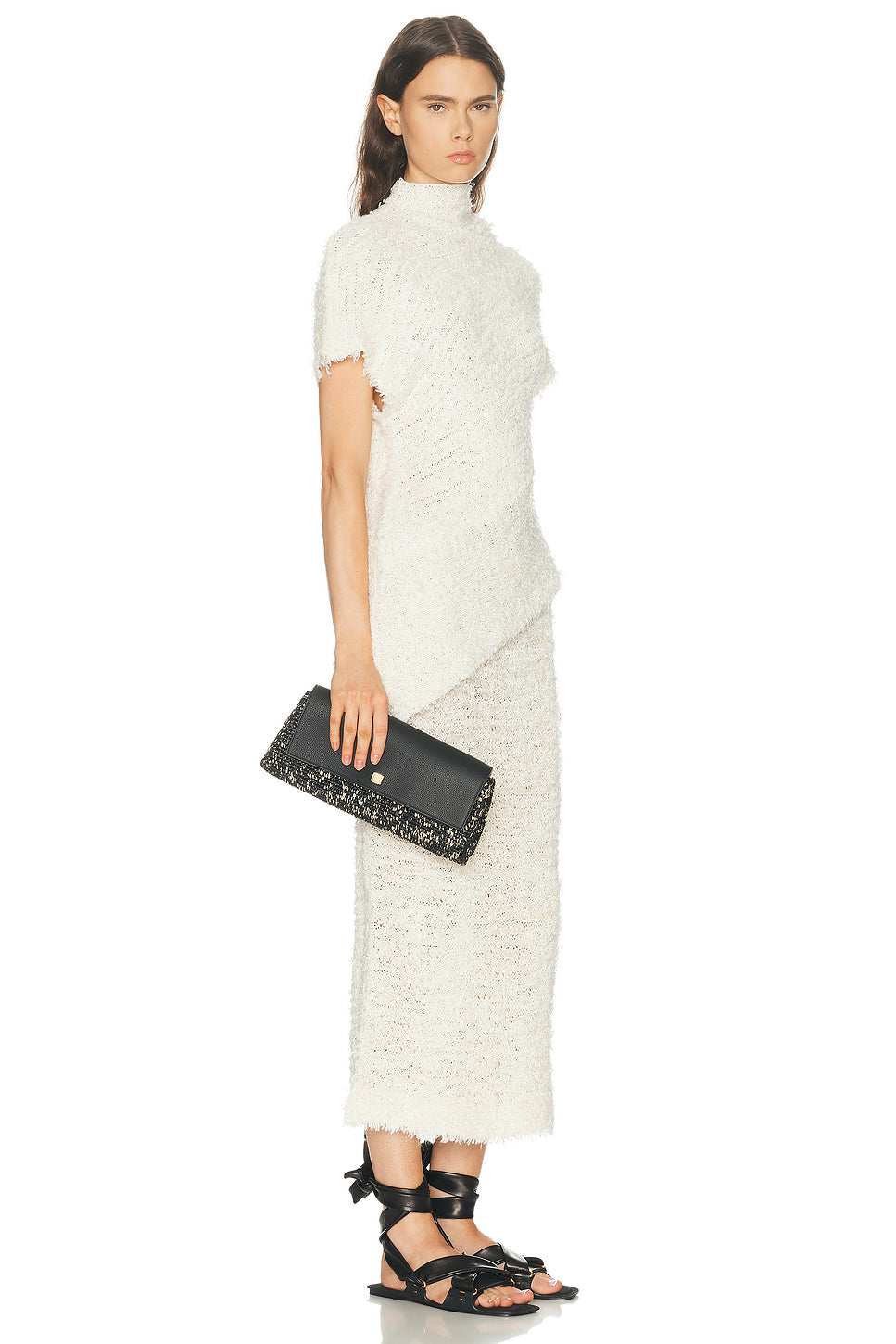 Audrey Raffia Clutch