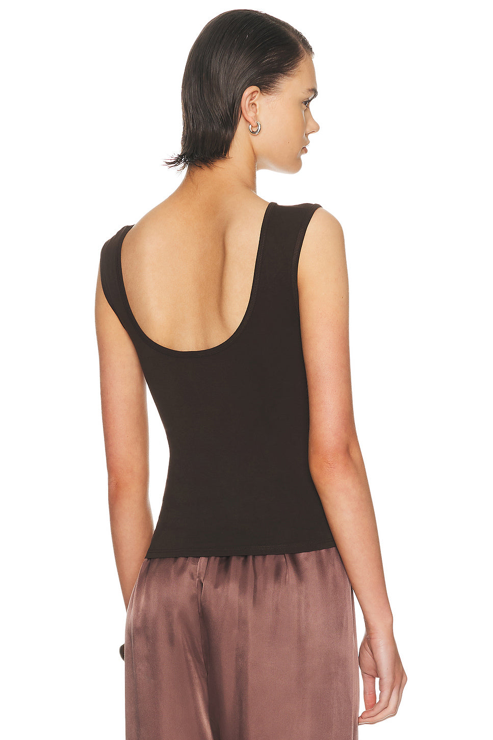 Bateau Sleeveless Top