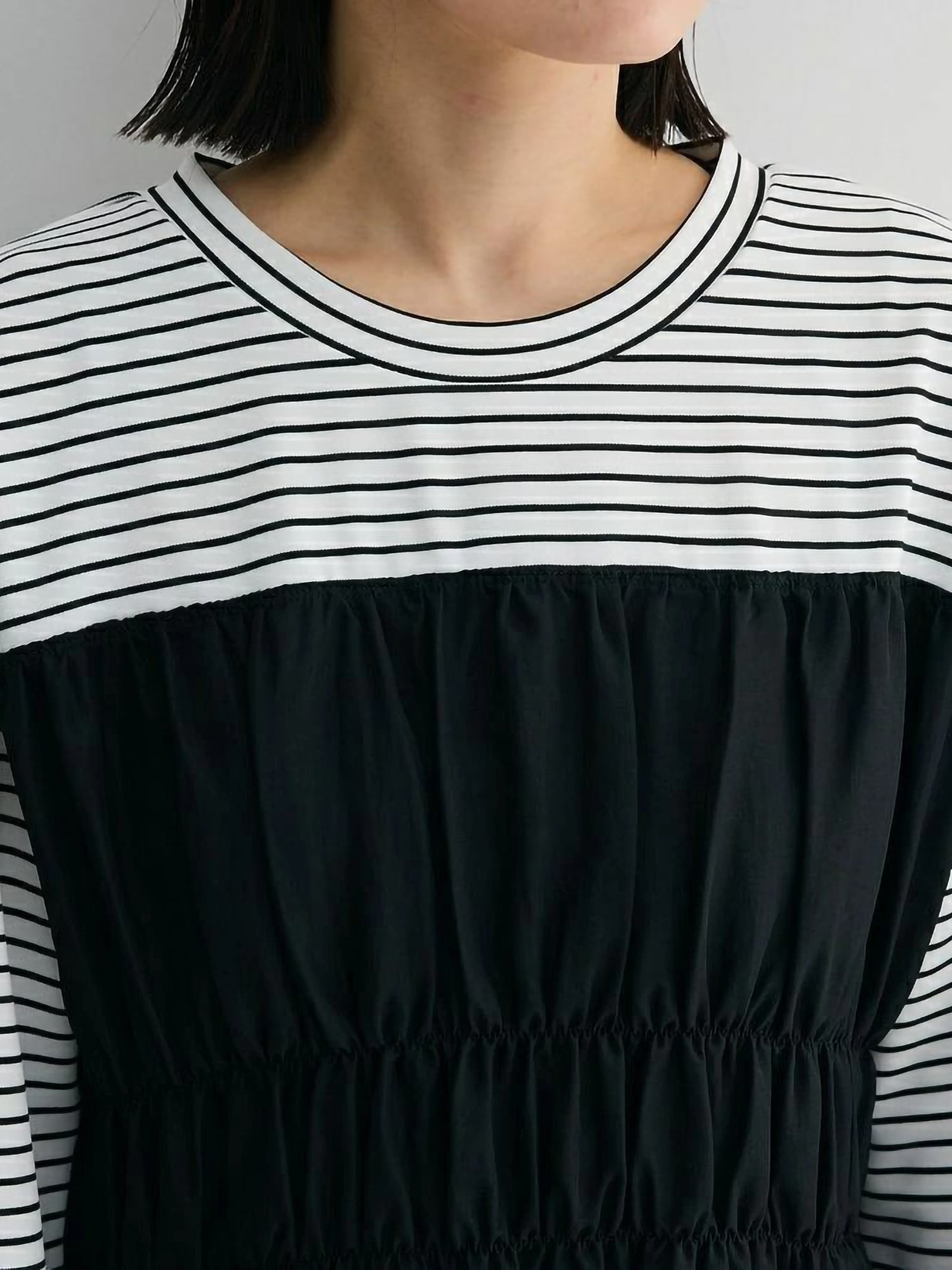 Kamari Shirred Docking Dress