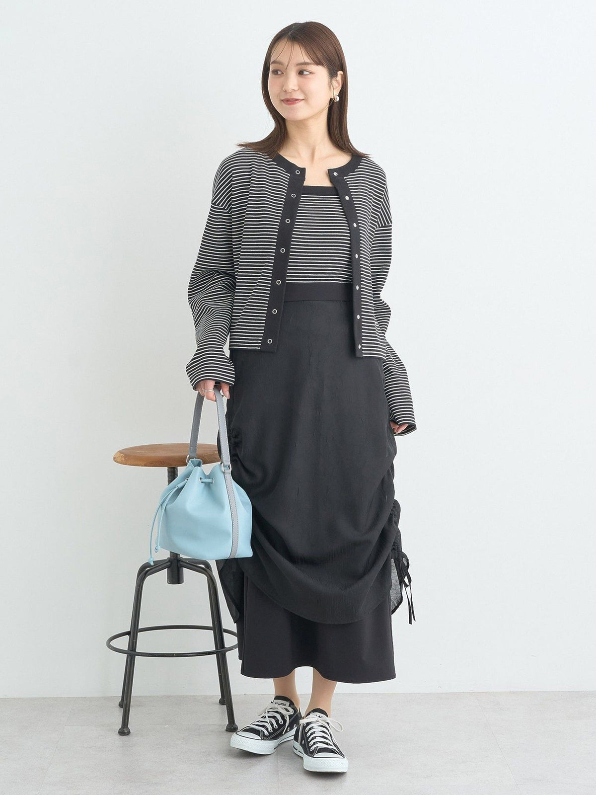 Kanzan Ribbed Cardigan Set