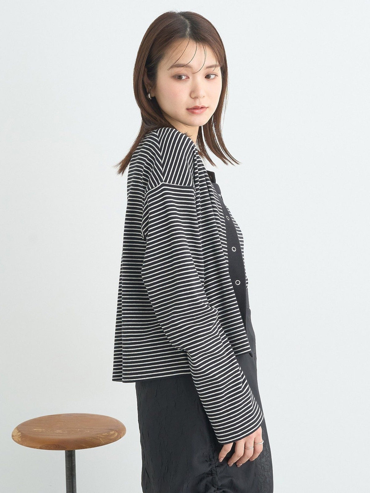 Kanzan Ribbed Cardigan Set