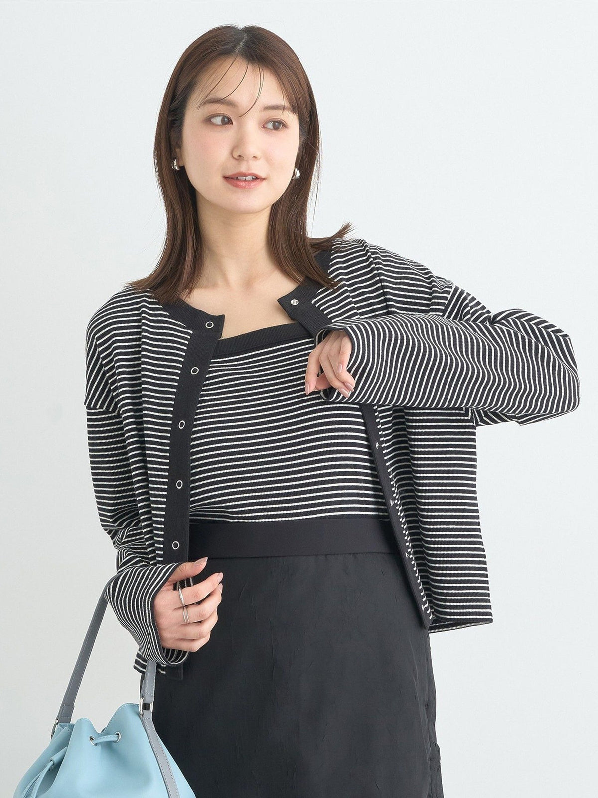 Kanzan Ribbed Cardigan Set