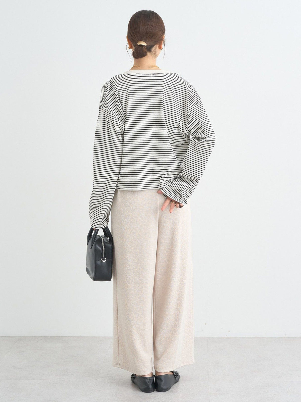 Kanzan Ribbed Cardigan Set