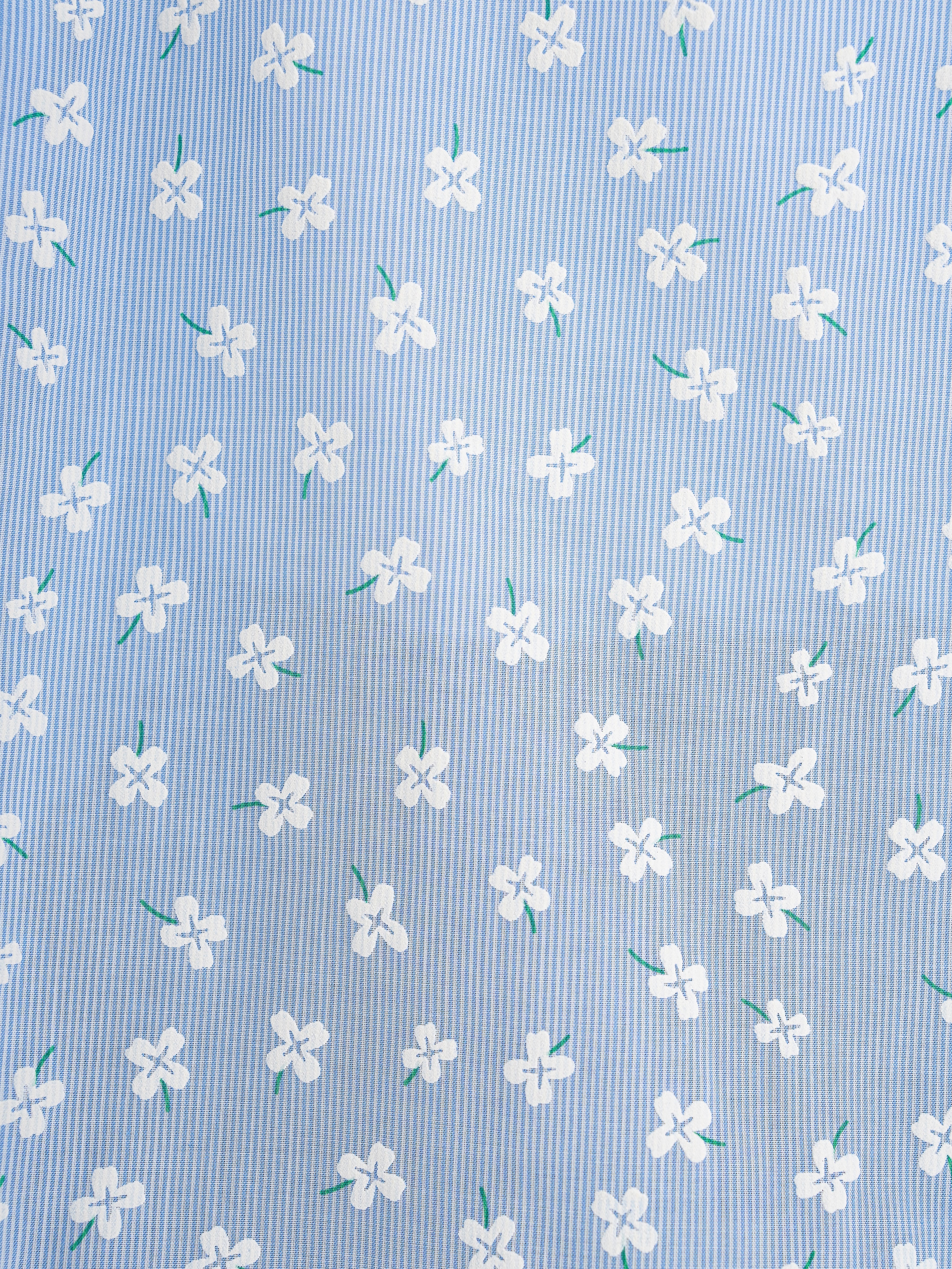 Kazuha Flower Print Shirt